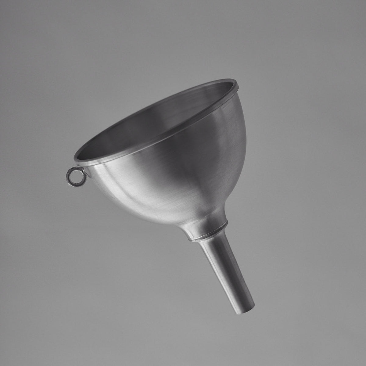 Bar Funnel – tin-lined copper funnel, by Osamu Saruyama