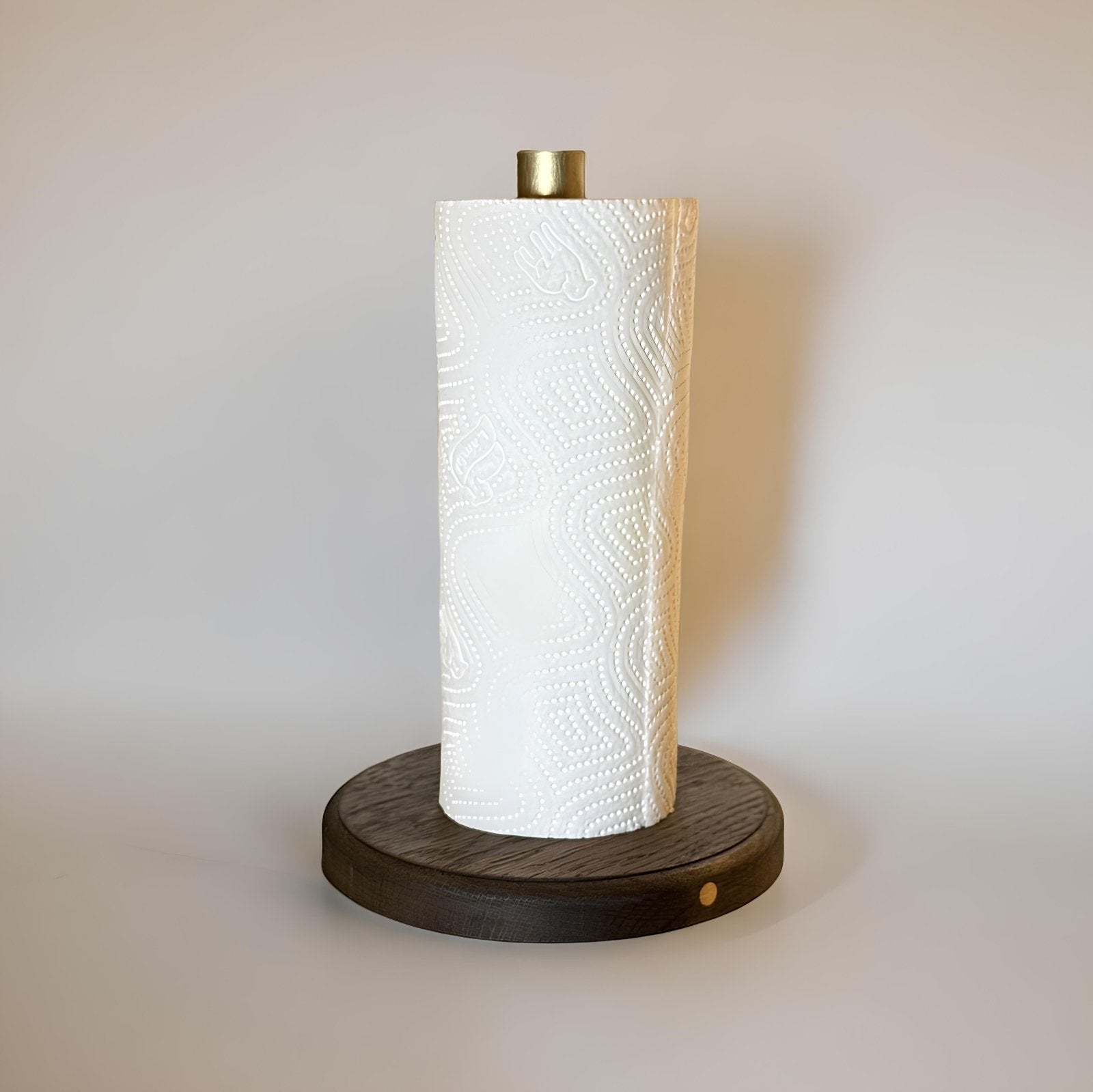 Rune - Jakobsen Design 'Roll Pole' rund køkkenrulleholder Massivt messingrør Køkkenrulleholdere_8