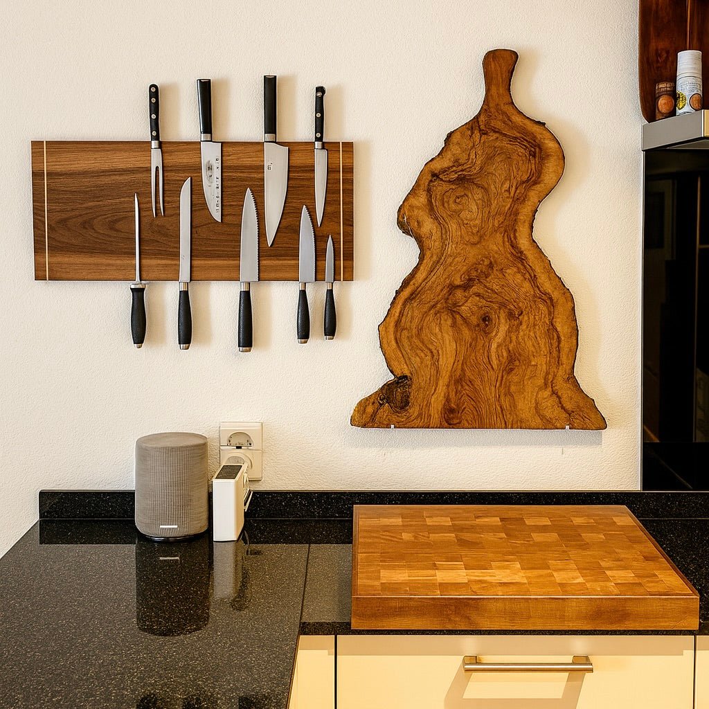 Rune - Jakobsen Design Defined - bred knivmagnet i bredder fra 10 - 28 cm og længder fra 40 - 80 cm. Til vertikal eller horisontal montering. Knivskinner_1