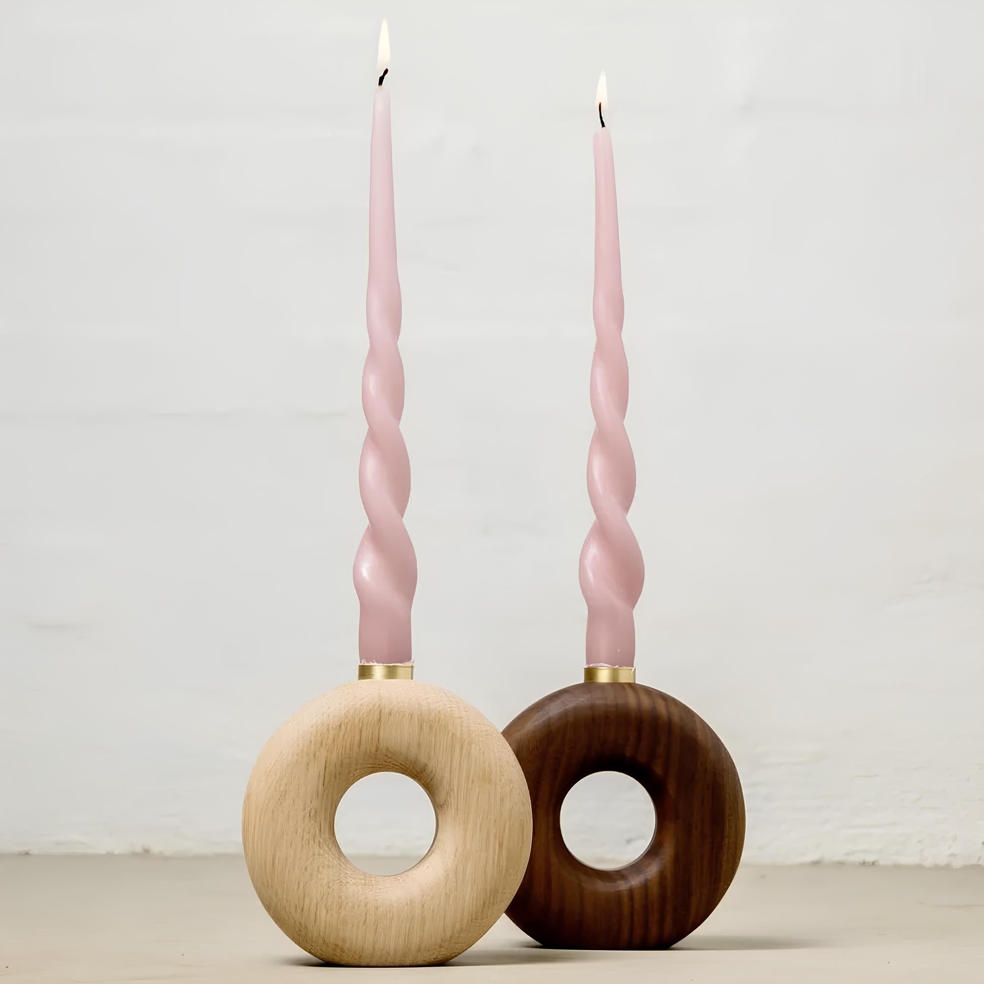 Rune - Jakobsen Design Donut Lysestage – eg eller valnød Serving board_2