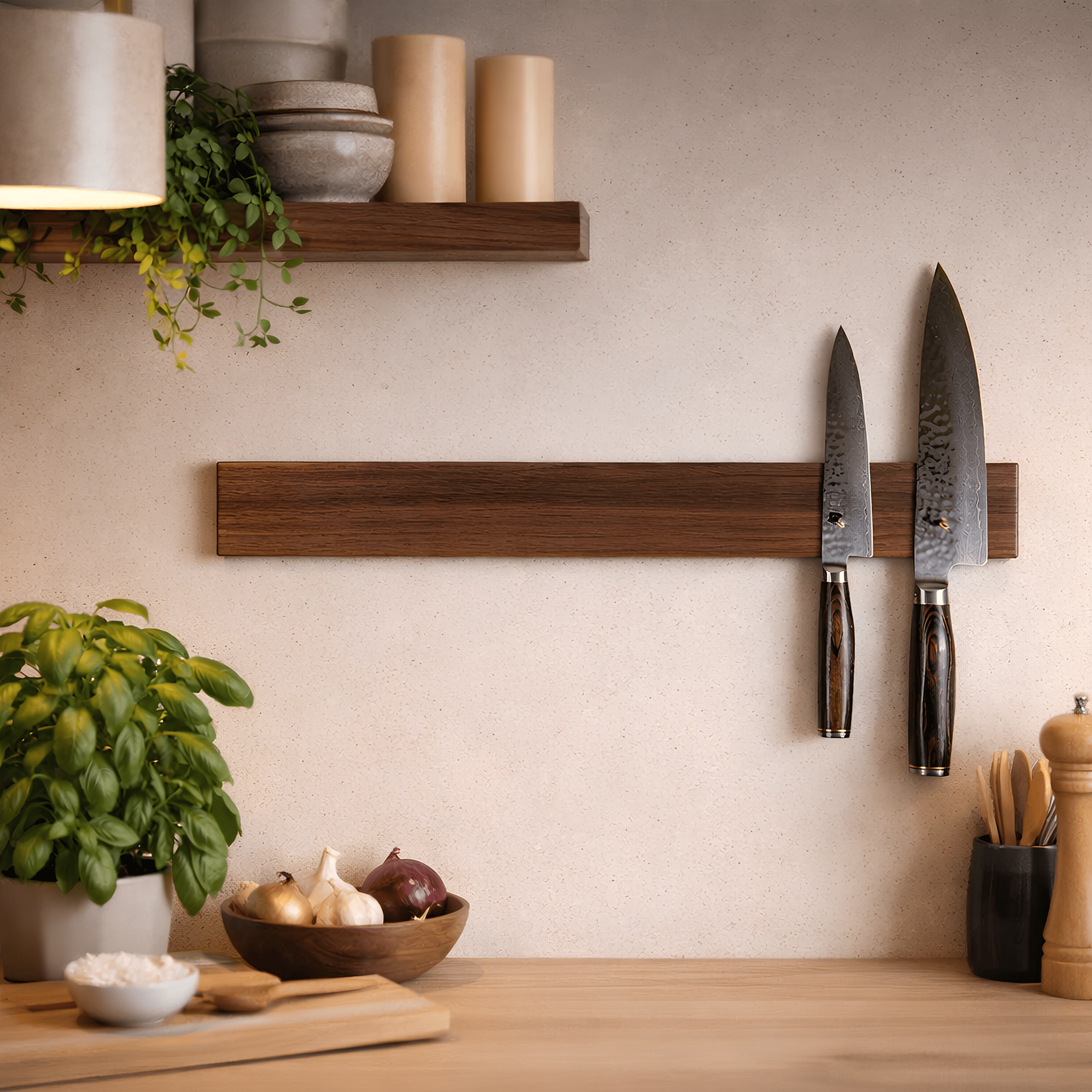 Rune - Jakobsen Design Mega - 45 - Ekstra kraftig og tyk knivmagnet i længder fra 30 - 80 cm 30x6.5x4.5 cm Knivskinner_2