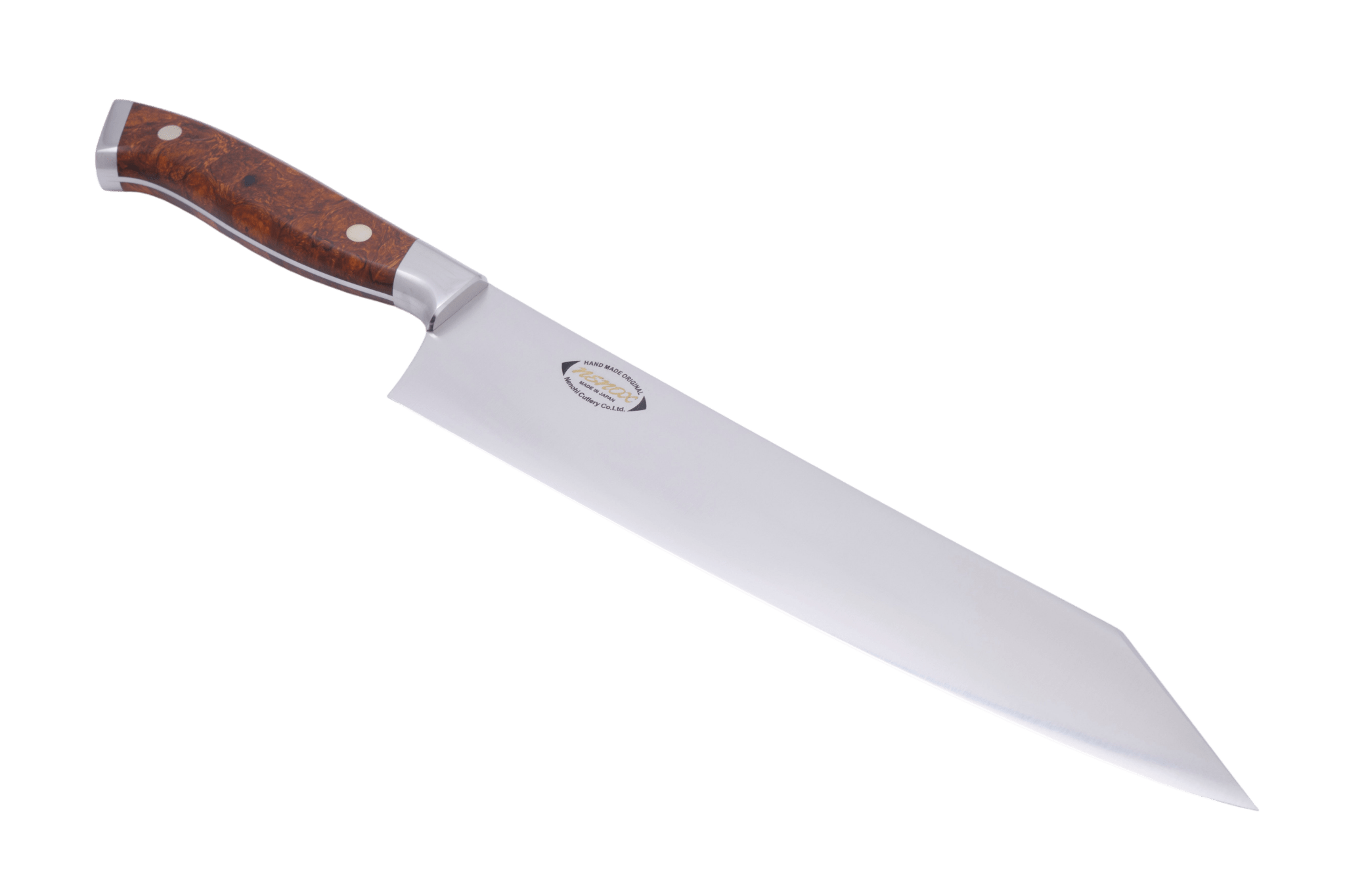 Rune - Jakobsen Design Nenox 240 mm Wide Kiritsuke Desert Ironwood Kokkekniv_7