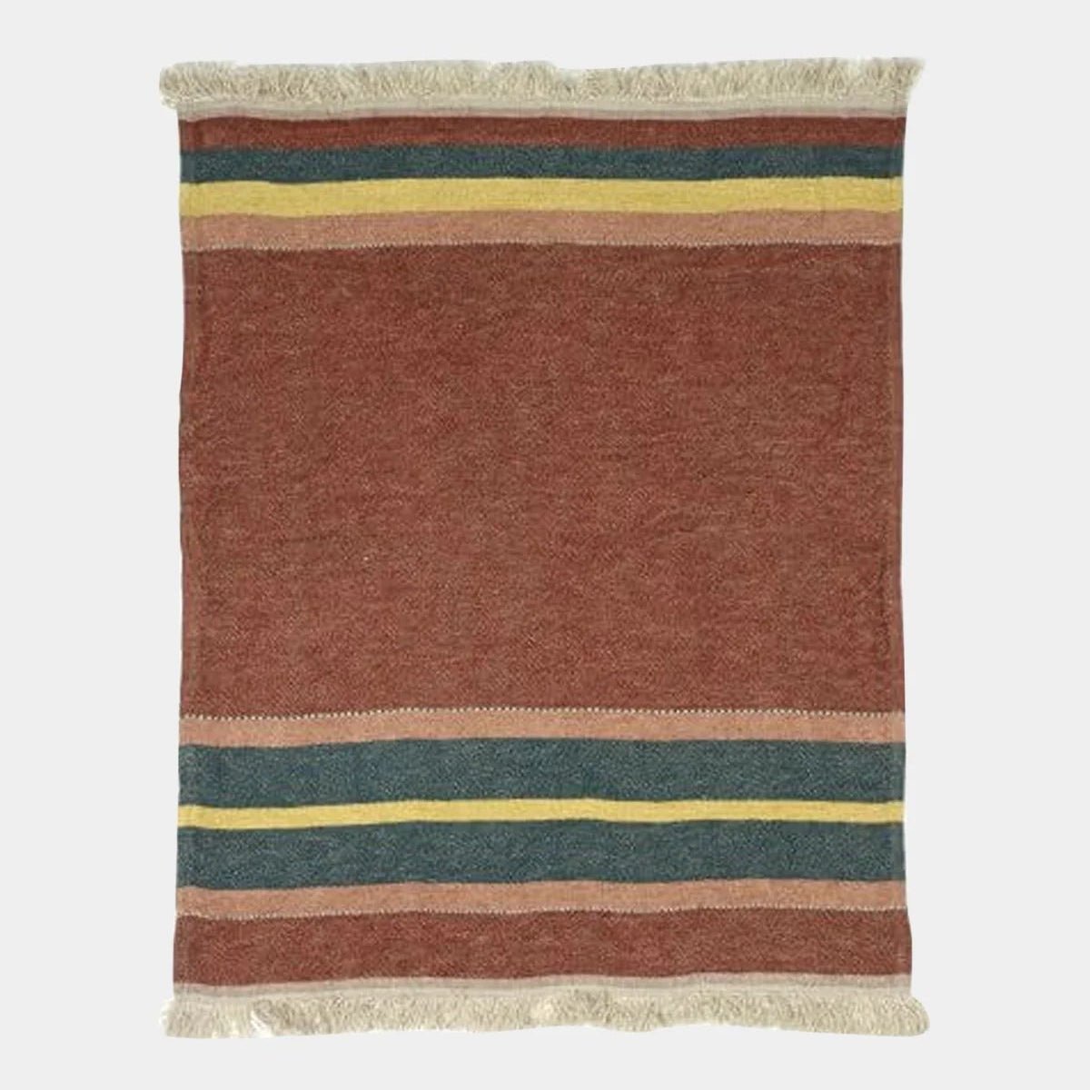 Rune - Jakobsen Design Old Rose - hørhåndklæde 110x180cm Badehåndklæder_2