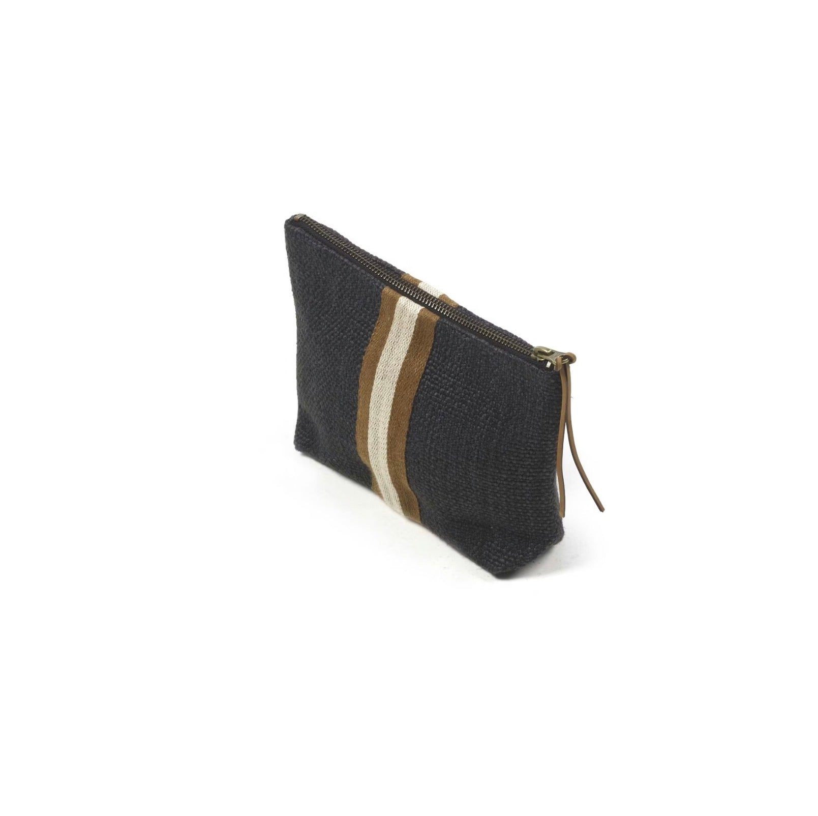 Rune - Jakobsen Design Pouch - små håndtasker i hør, 16x23 cm Jasper, black Pouches_8