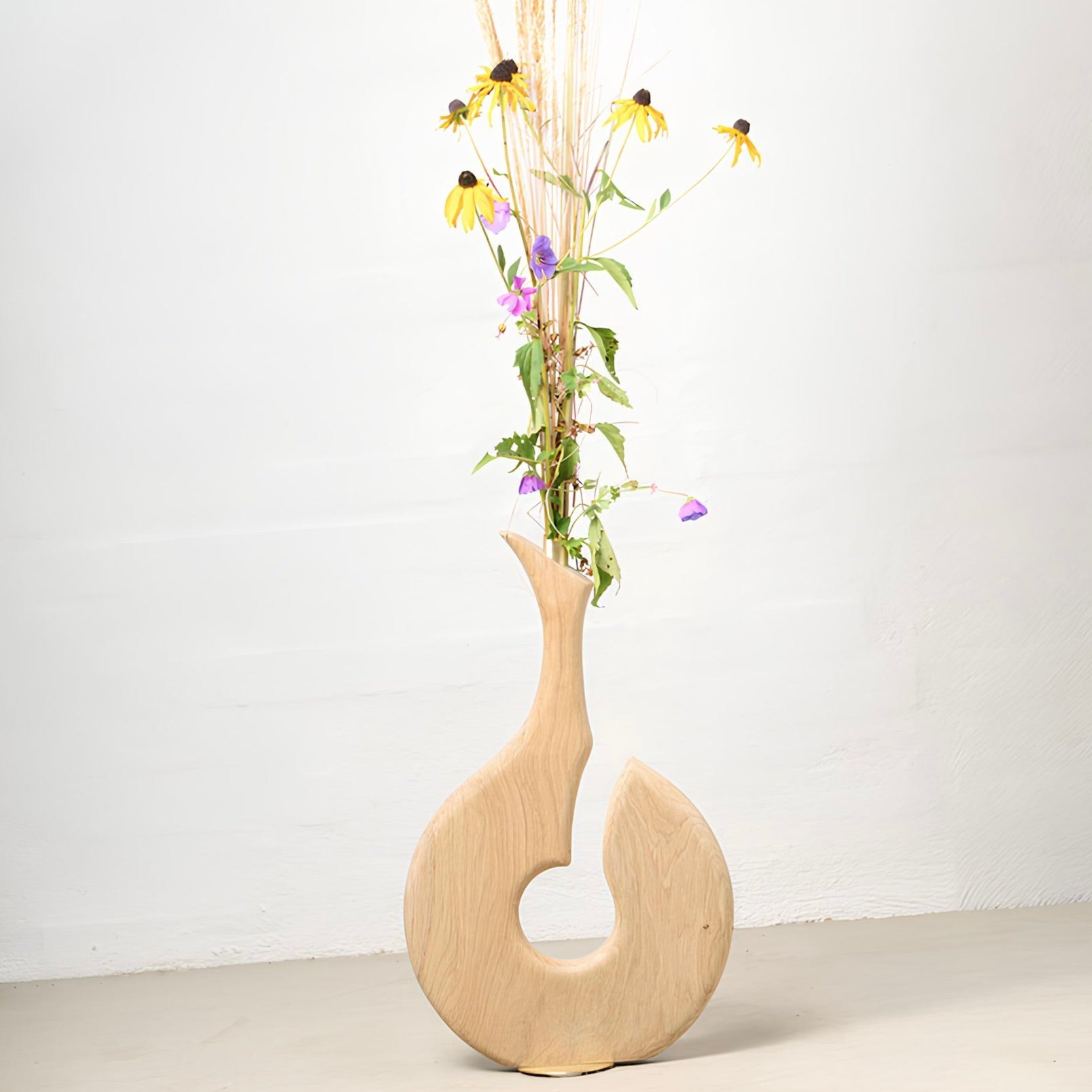 Rune - Jakobsen Design Swan Vase i massiv eg Vaser_1