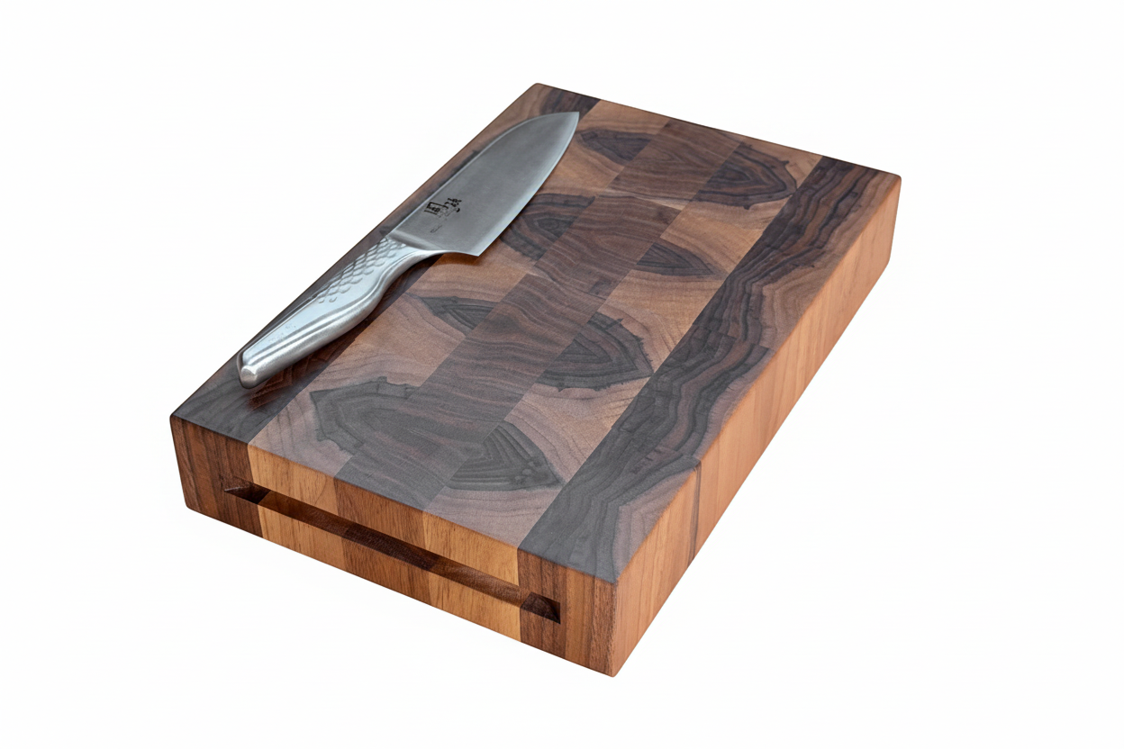 Rune - Jakobsen Design WOW. 5 cm tykt skærebræt i endetræ. Størrelser fra 30x20 cm - 60x40 cm Skærebrætter_14