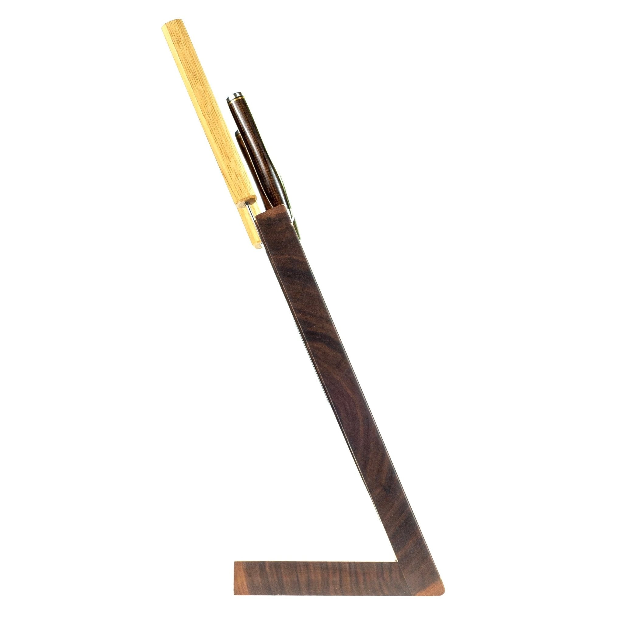 Rune - Jakobsen Woodworks 'Windswept' klassisk vinklet knivblok 30x30x2cm / dobbeltsidet magnetisk_3