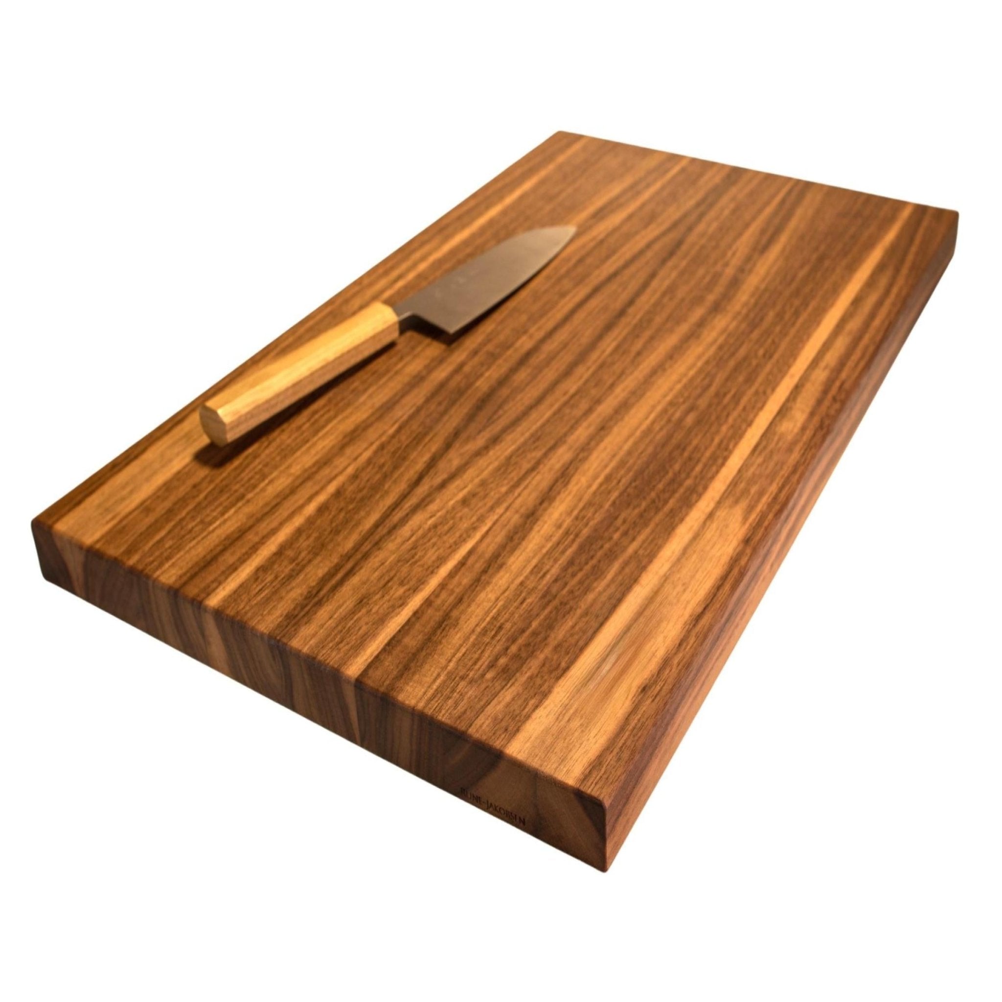 Rune - Jakobsen Woodworks 'Ikke bare et bræt' - 4 cm tykt skærebræt med sjæl. 40x27x4 cm_7