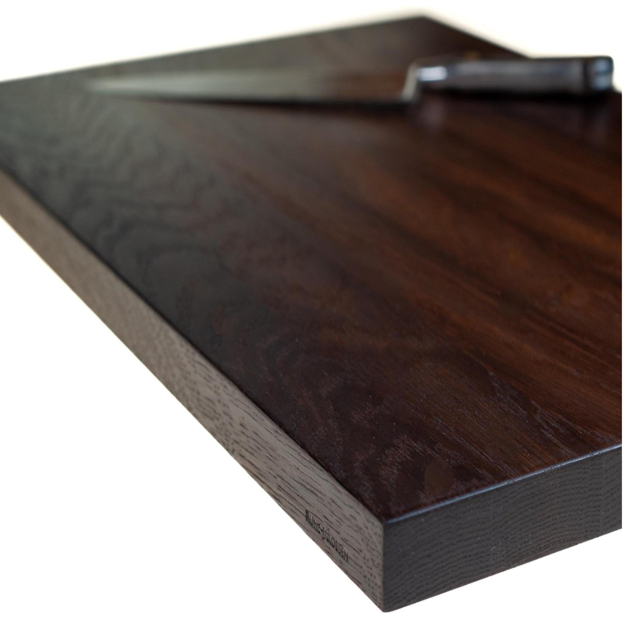 Rune - Jakobsen Woodworks 'Ikke bare et bræt' - 4 cm tykt skærebræt med sjæl. 30x27x4 cm_9