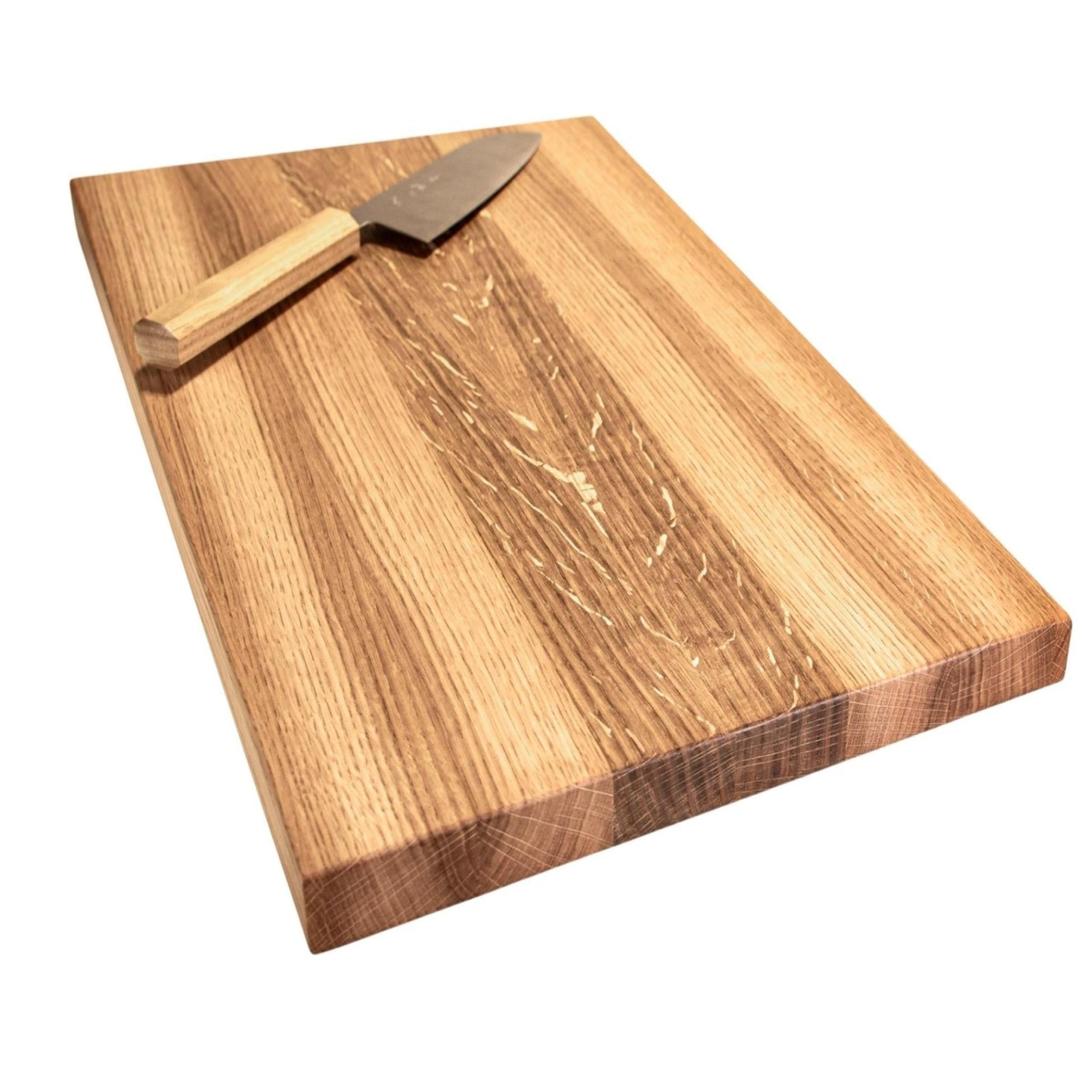 Rune - Jakobsen Woodworks 'Ikke bare et bræt' - 4 cm tykt skærebræt med sjæl. 50x27x4 cm_2