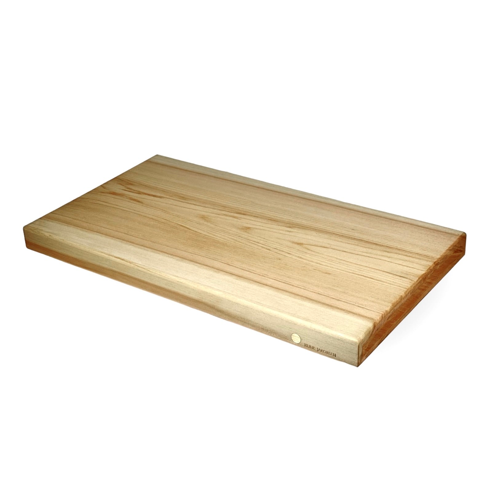 Rune - Jakobsen Woodworks 'Hinoki' skærebræt large i japansk cypres 42x23x3 cm _4