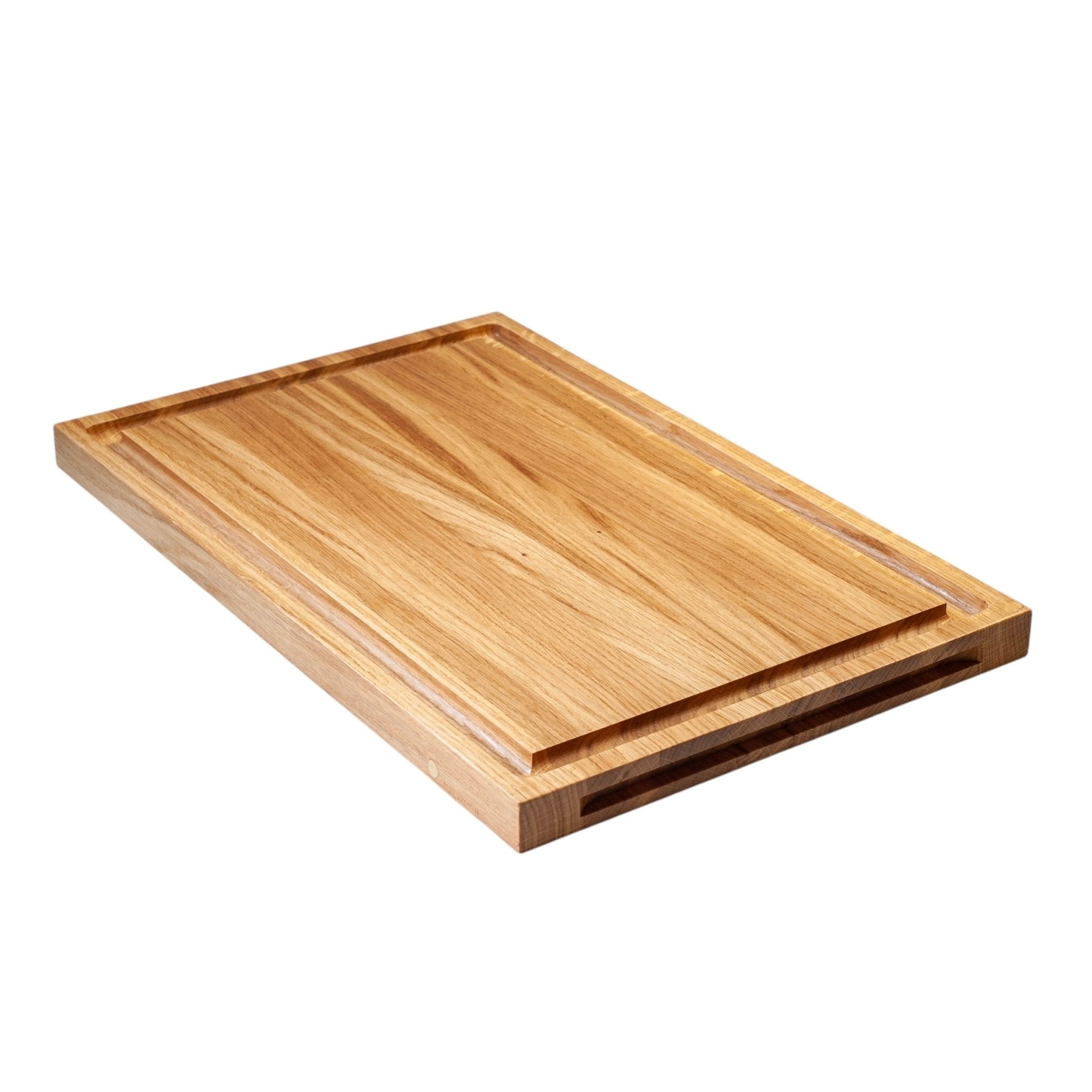 Rune - Jakobsen Woodworks 'No Nonsense' 3 cm tykt skærebræt med dyb saftrille. 50x27x3 cm_1