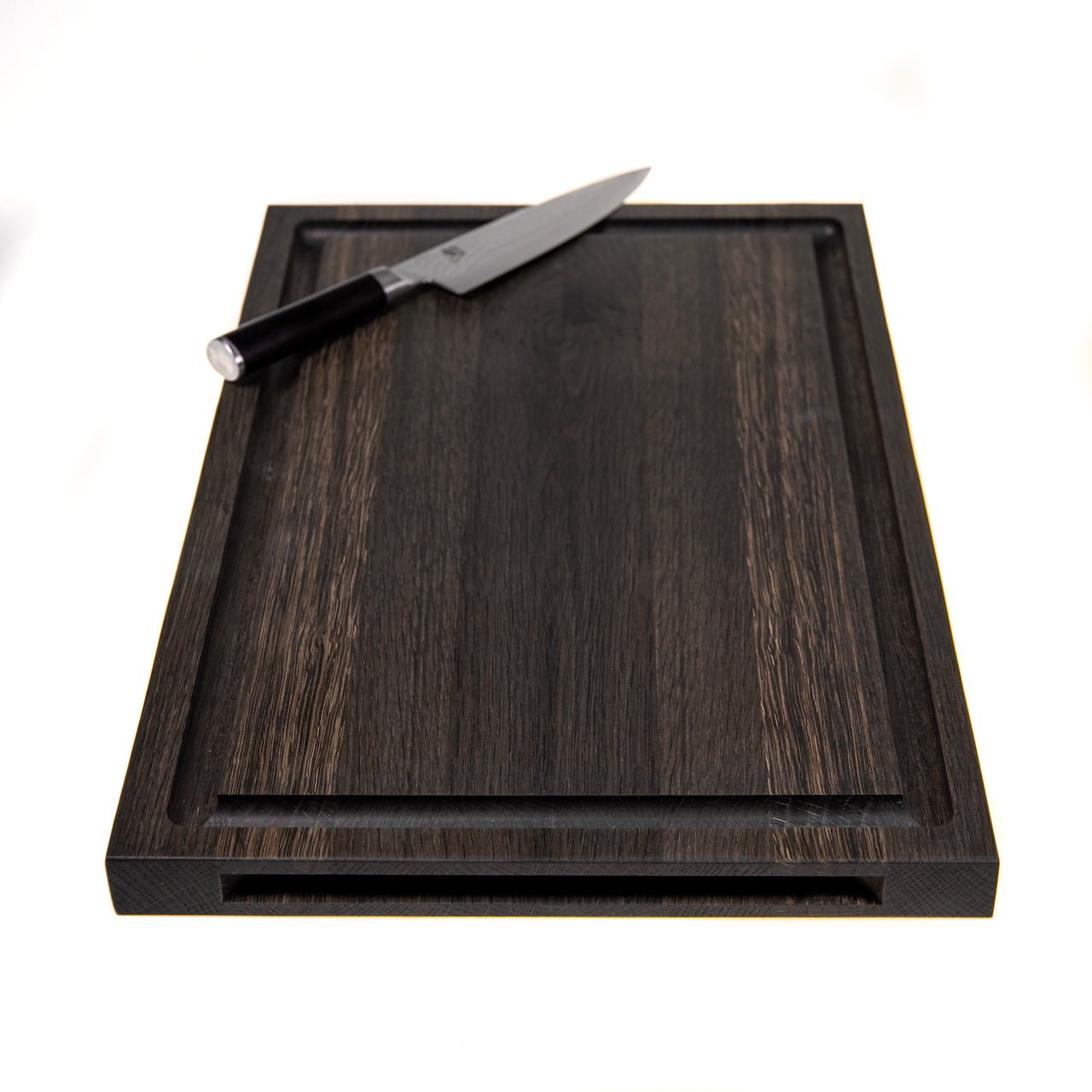 Rune - Jakobsen Woodworks 'No Nonsense' 3 cm tykt skærebræt med dyb saftrille. 50x27x3 cm_3