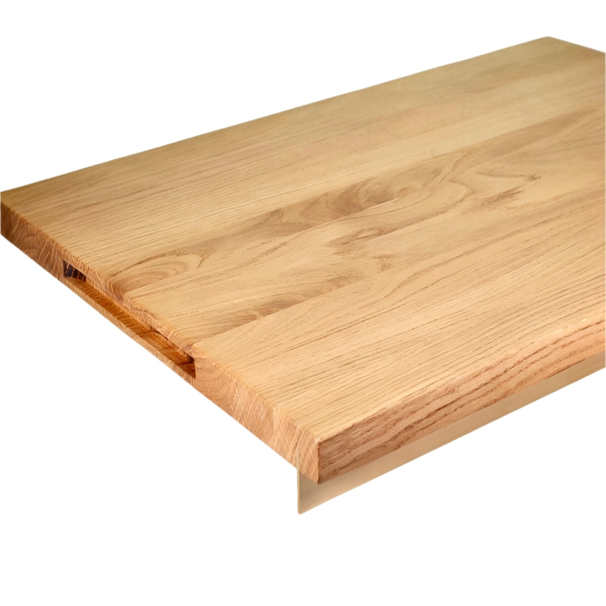 Rune - Jakobsen Woodworks 'Pastry' skærebræt med forkant i messing, kobber eller aluminium 60x40 cm_5