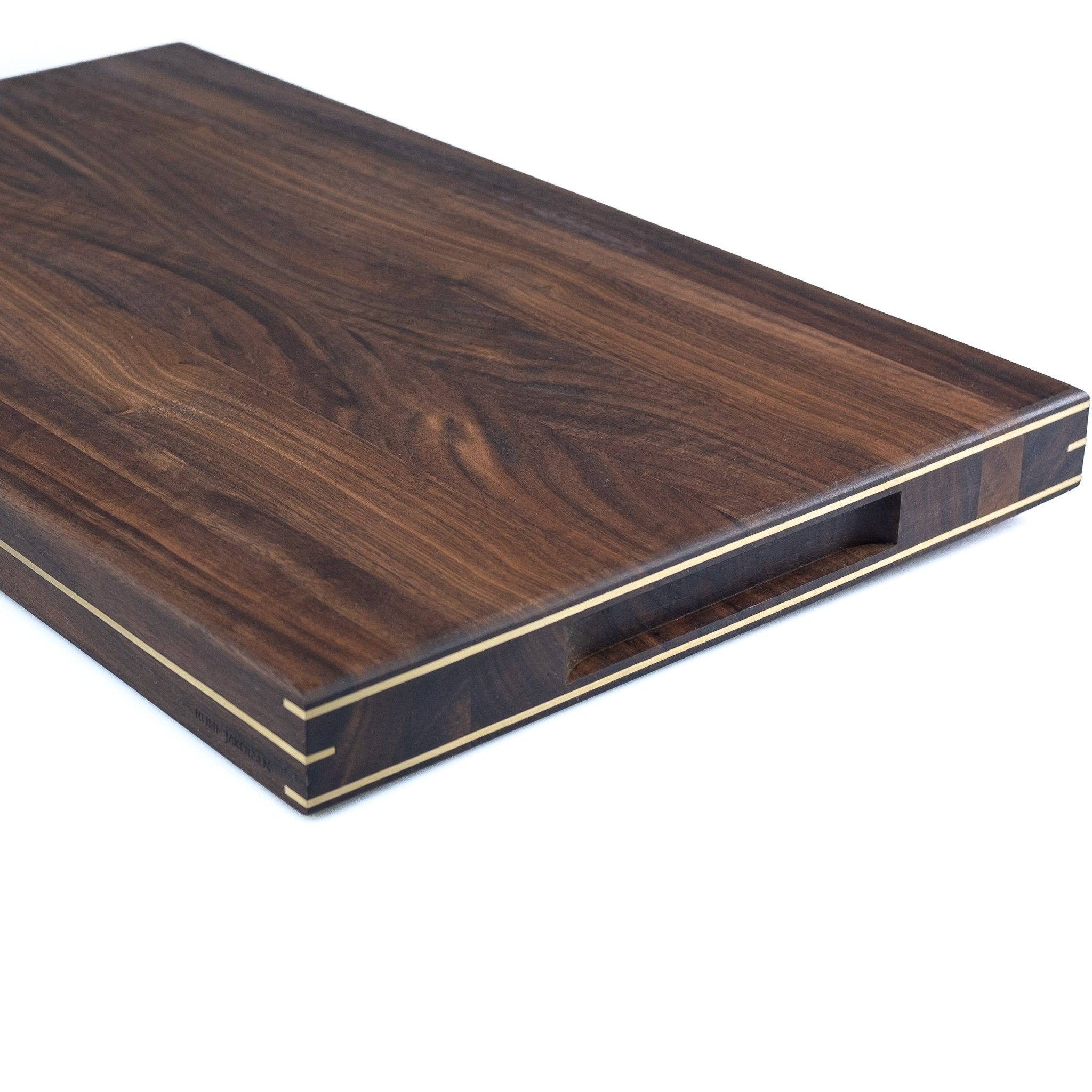 Rune - Jakobsen Design Plain - skærebræt med messingdetaljer 50x30x3 cm Skærebrætter_10