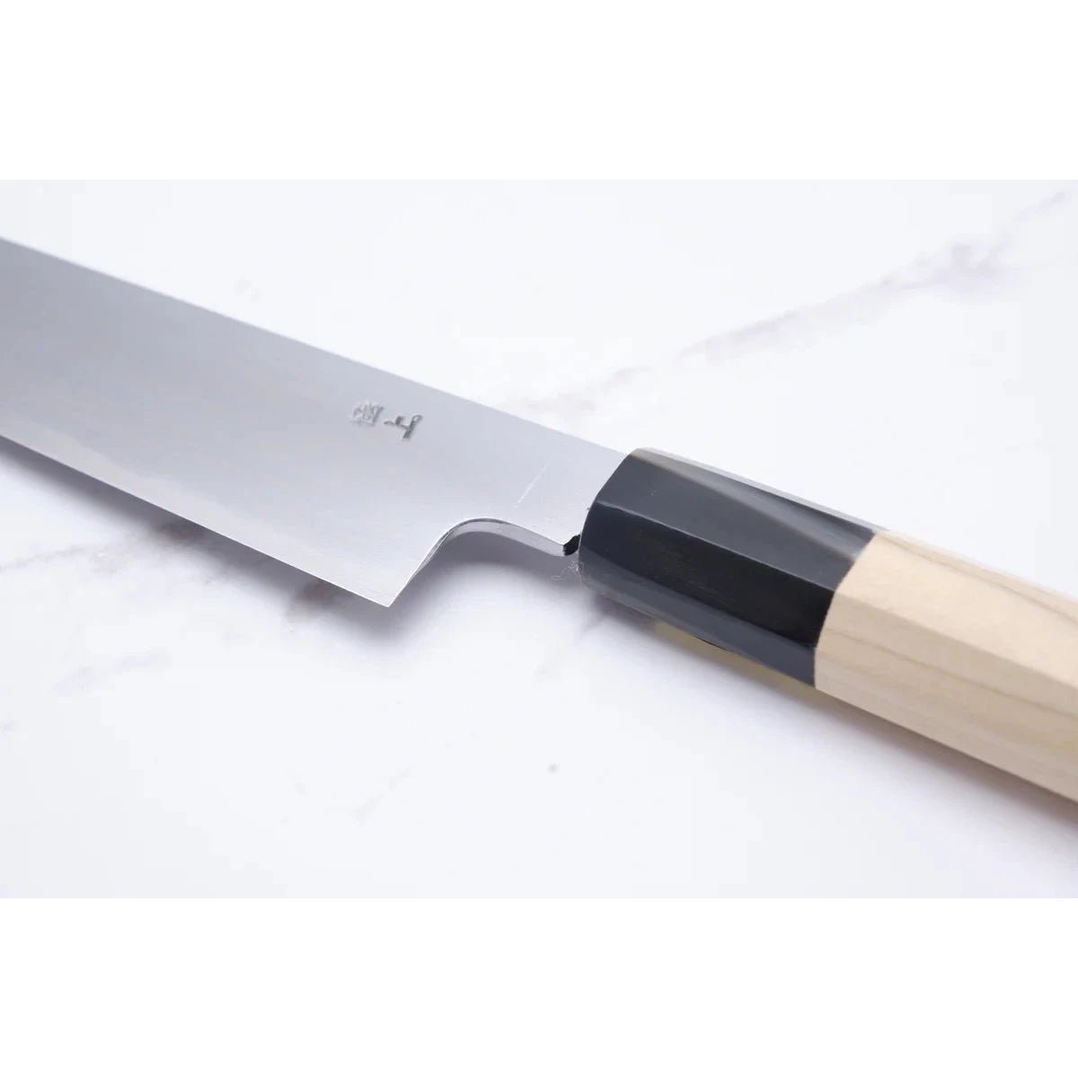 Shigehiro Kasahara 240 mm Sujihiki White - 2_ _ _ _SHK - 240SJ4. Slicer by Shigehiro Kasahara