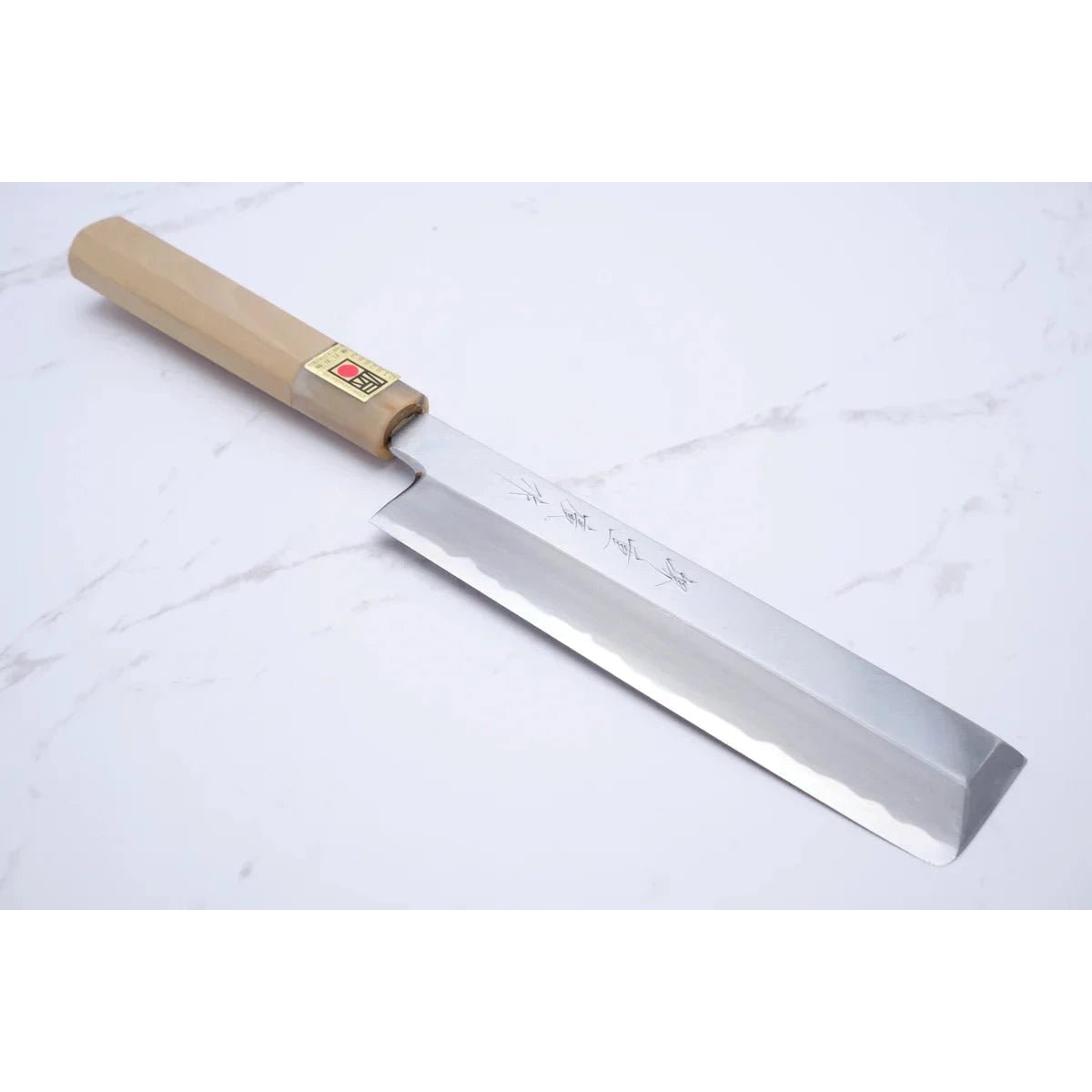Shigehiro Kasahara 180 mm Usuba White - 2_ _ _ _SHK - 180U3. Usuba by Shigehiro Kasahara