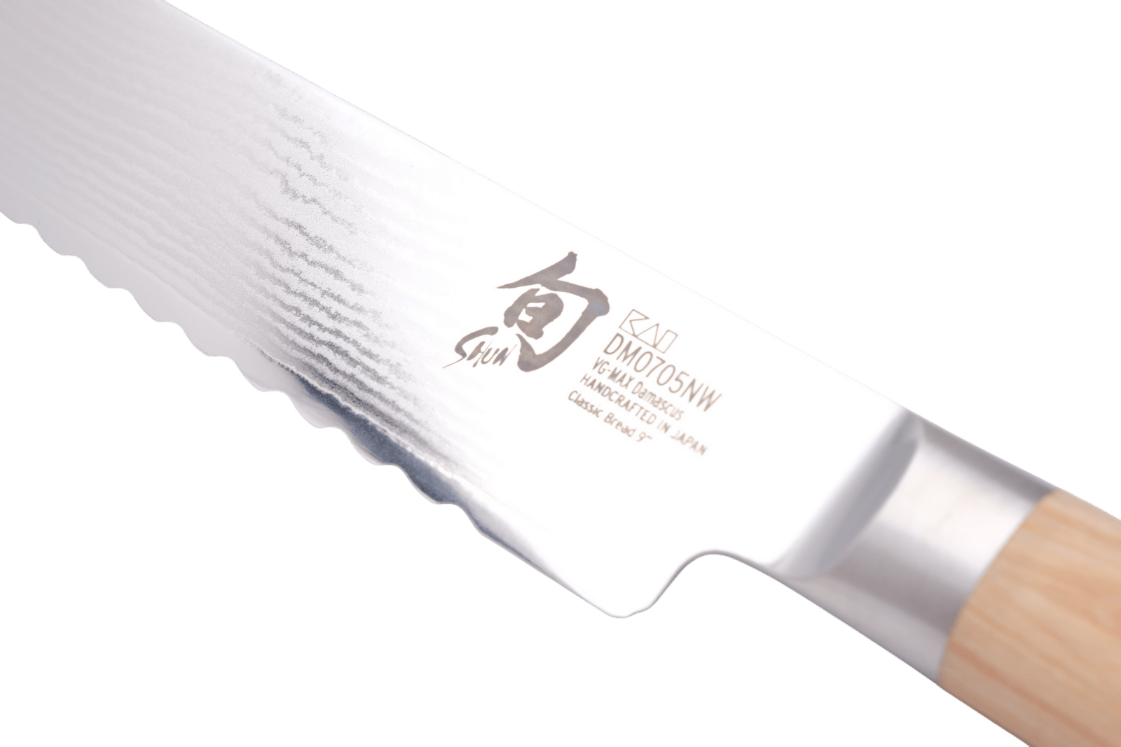 KAI Shun Classic 230 mm Brødkniv white _8