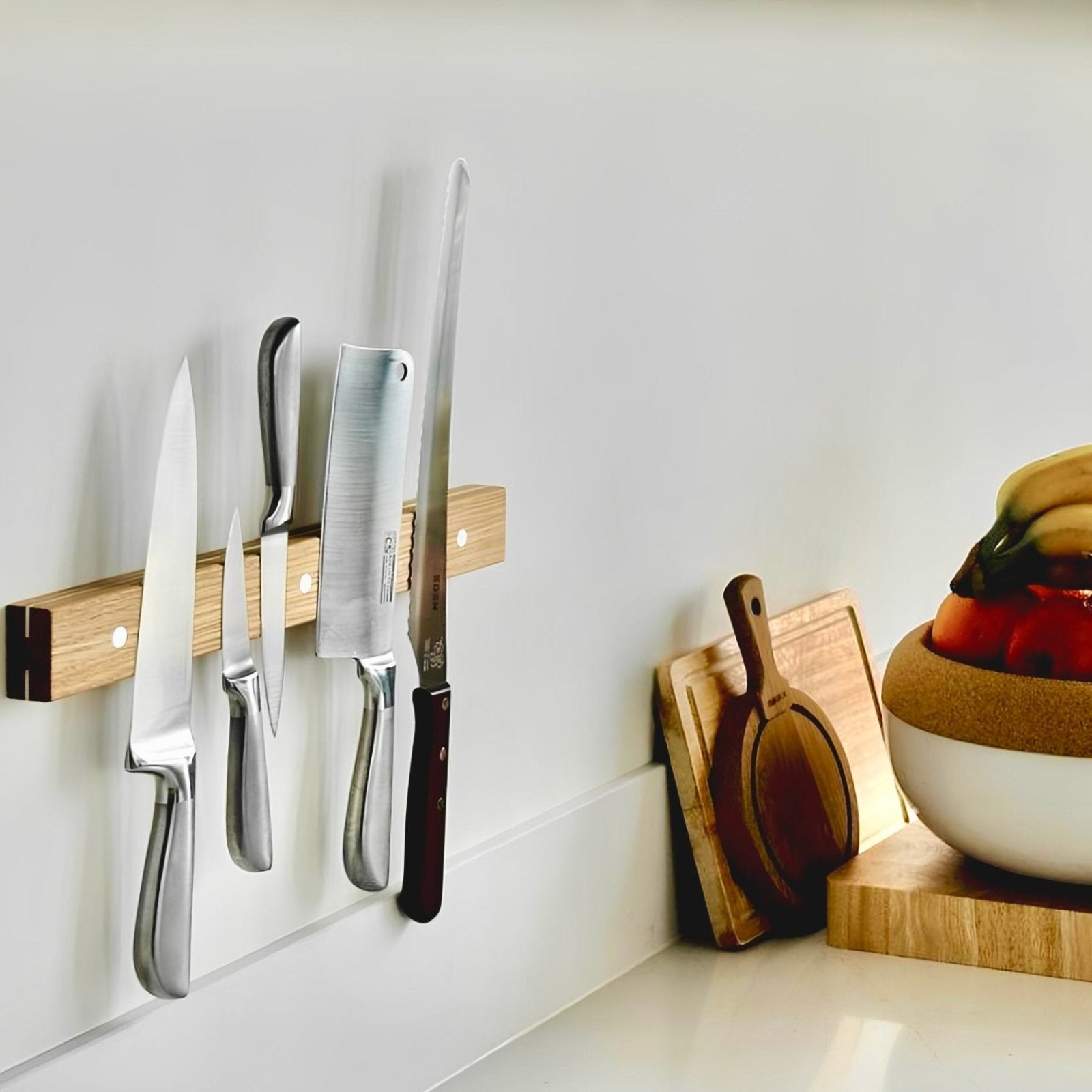 Rune - Jakobsen Woodworks 'Slim'n Flat Classic' knivmagnet i længder fra 30 - 80 cm 30 cm_2