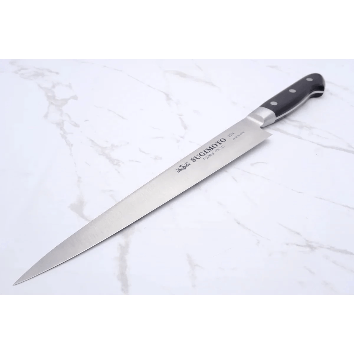 Sugimoto HM 240 Sujihiki - Carbon_ _ _ _25246. sujihiki by Sugimoto