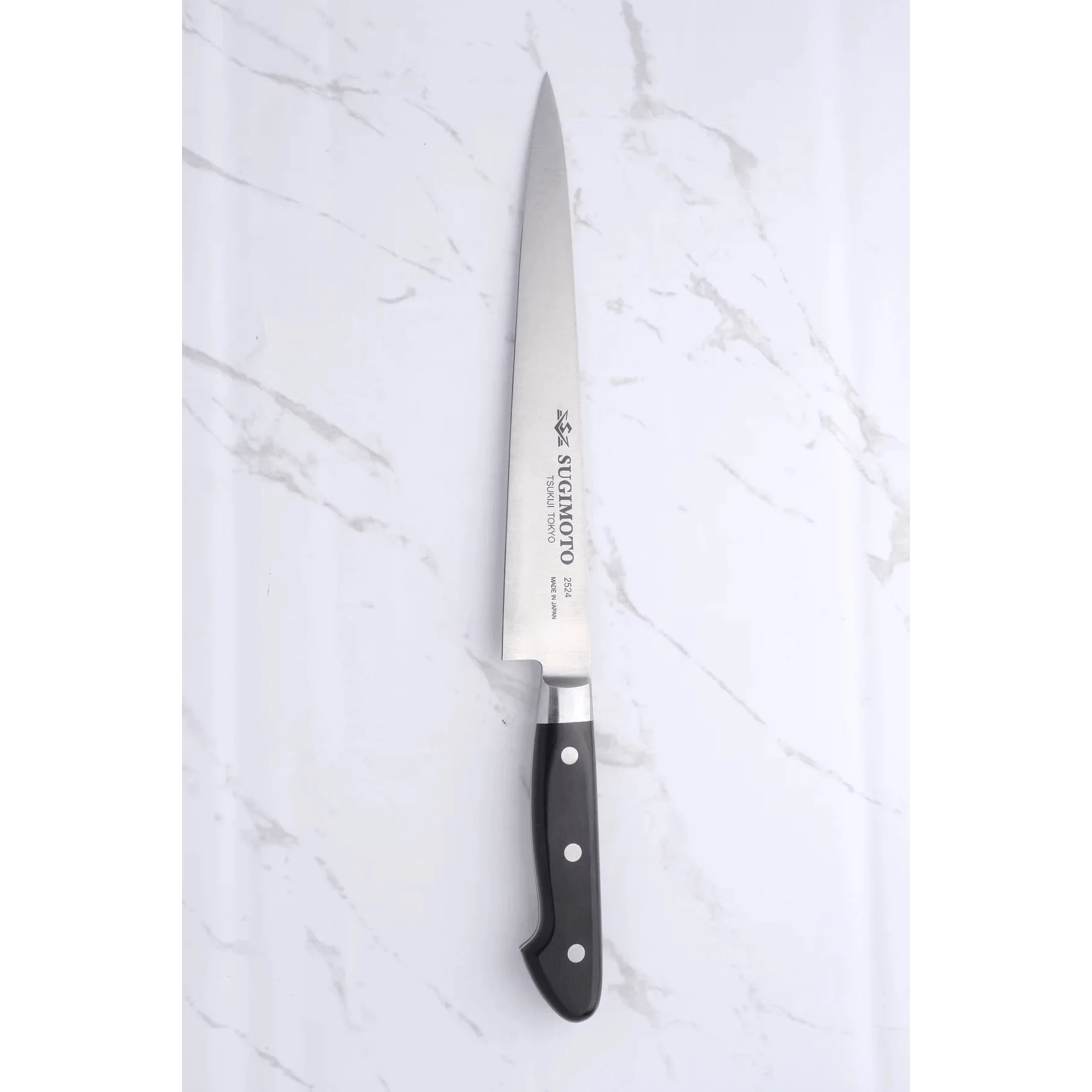 Sugimoto HM 240 Sujihiki - Carbon_ _ _ _25249. sujihiki by Sugimoto