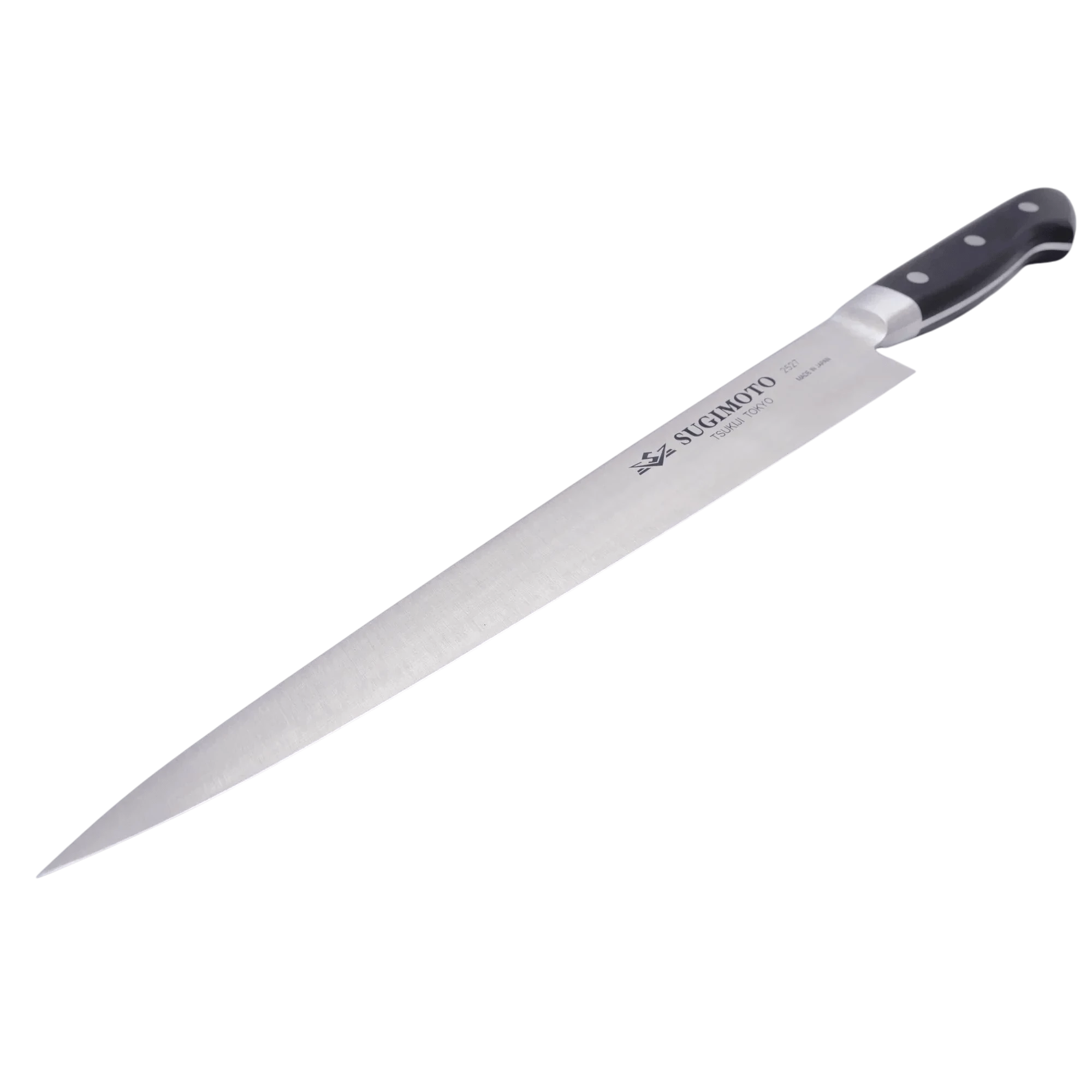 Sugimoto HM 270 Sujihiki - Carbon_ _ _ _25276. sujihiki by Sugimoto