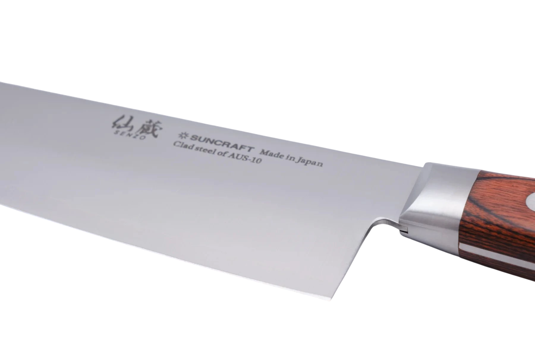 Suncraft Senzo AUS 10 Bunka 165mm_ _ _ _AS - 12/E4. Bunka by Suncraft