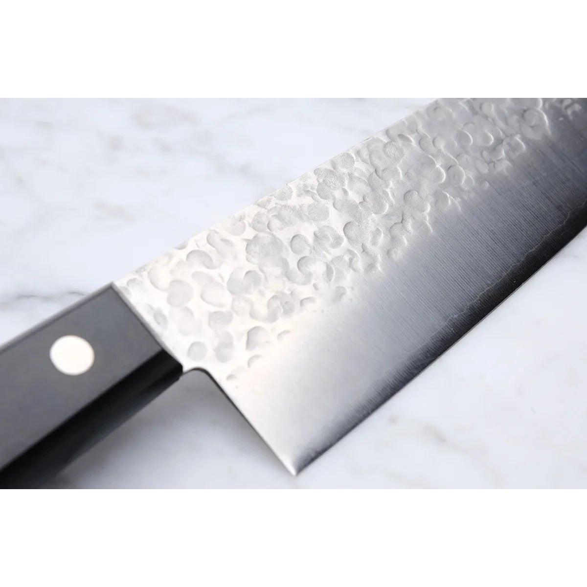 Takamura Chromax 170 mm Santoku sort pakka_ _ _ _TK - CX - ST170 - SP3. Santoku by Takamura