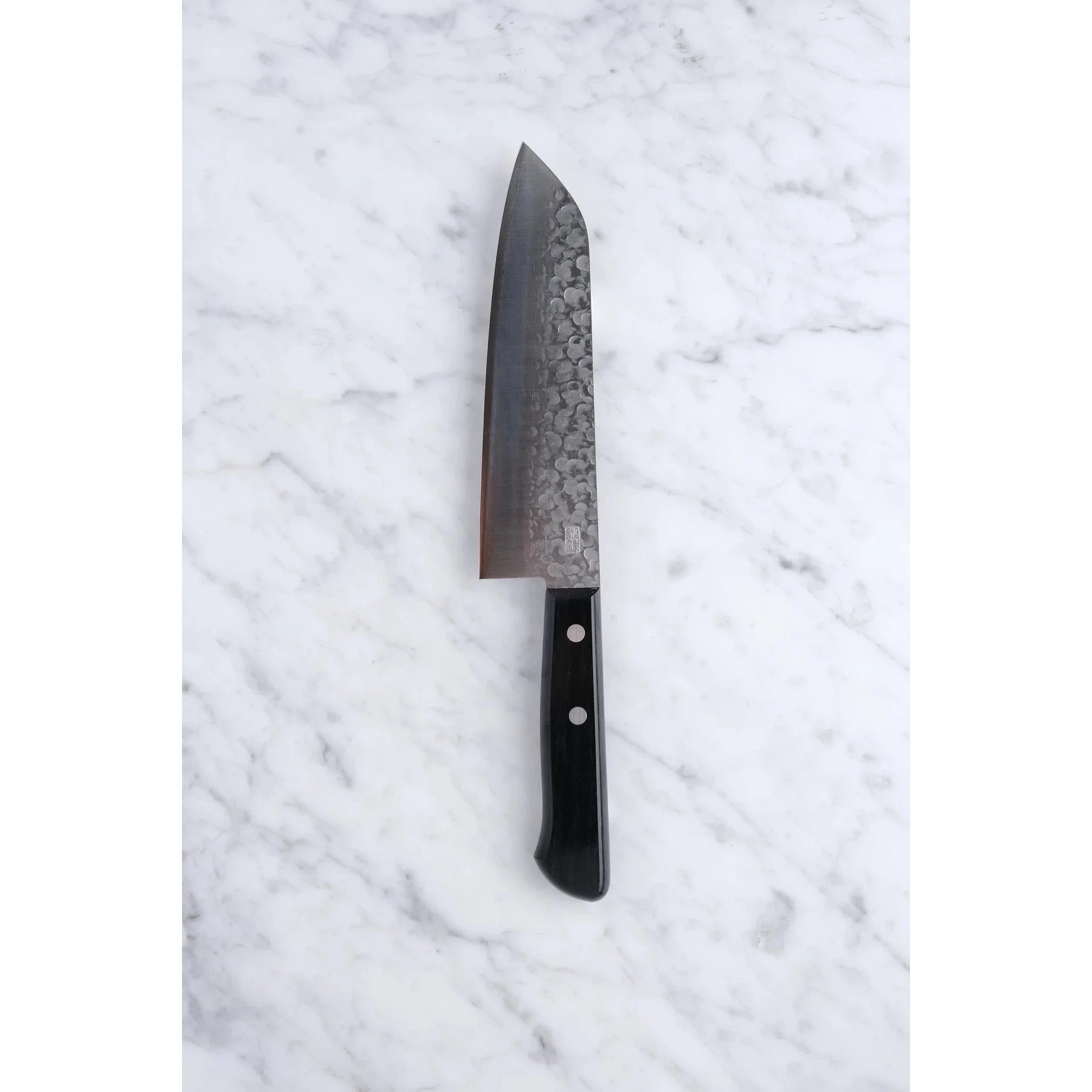Takamura Chromax 170 mm Santoku sort pakka_ _ _ _TK - CX - ST170 - SP8. Santoku by Takamura