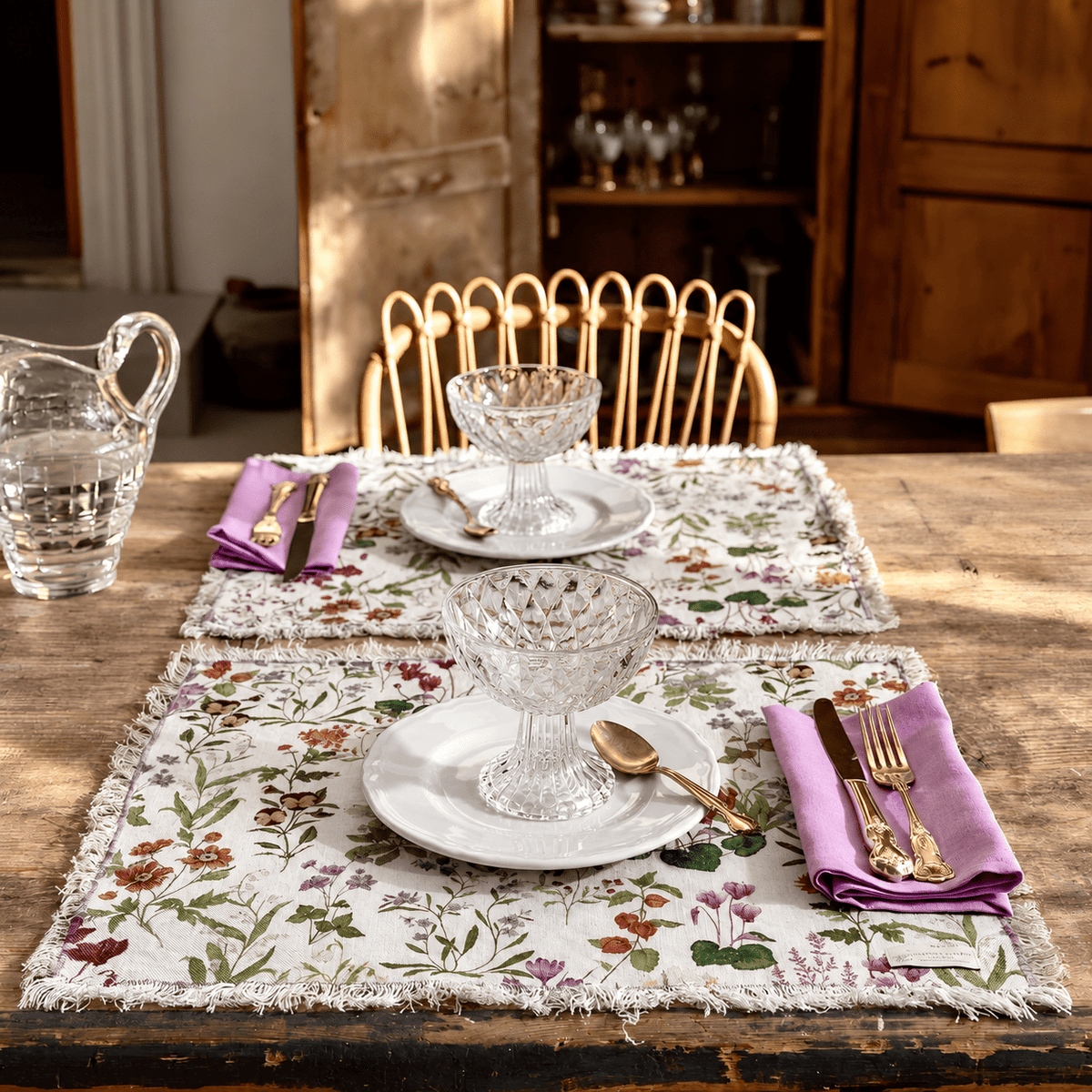 Pernilla linen placemats – in the fabric pouch