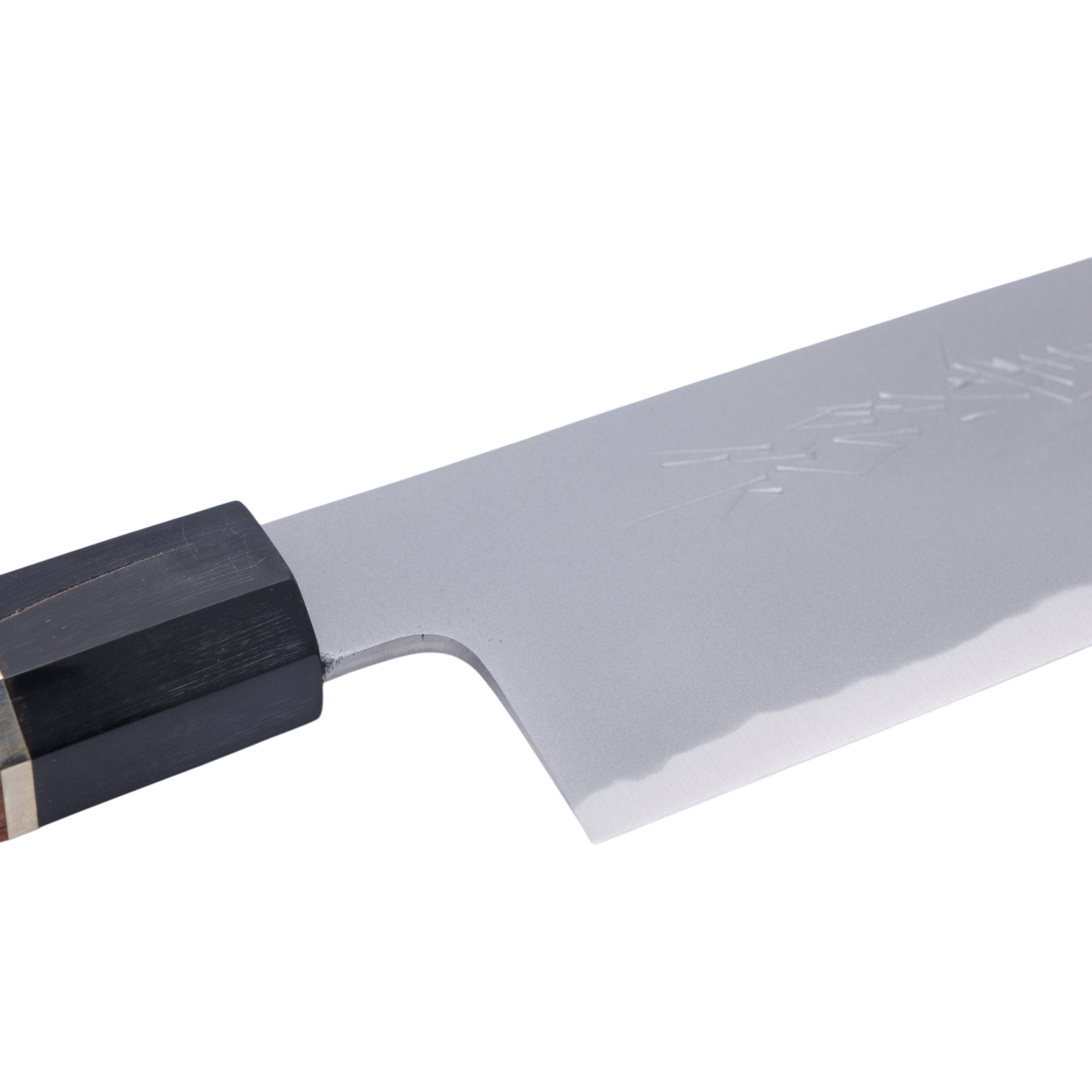 Yamawaki 240 mm Kokkekniv Shirogami - 2 - Bocote_ _ _ _S2H - 240G6. Kokkekniv by Yamawaki