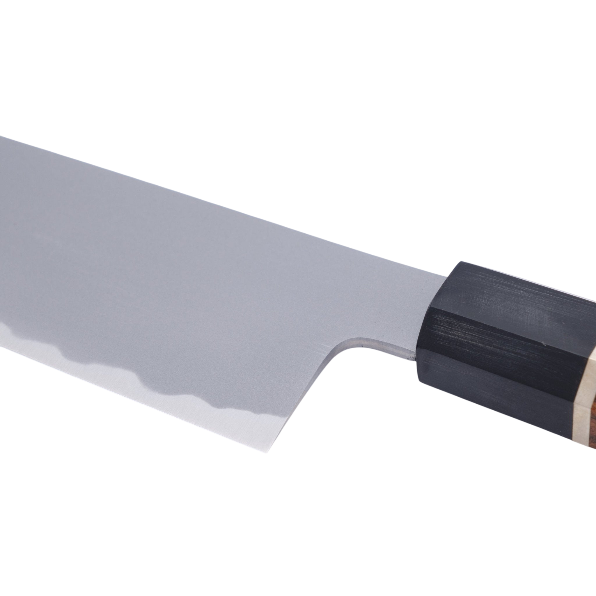 Yamawaki 240 mm Kokkekniv Shirogami - 2 - Bocote_ _ _ _S2H - 240G5. Kokkekniv by Yamawaki
