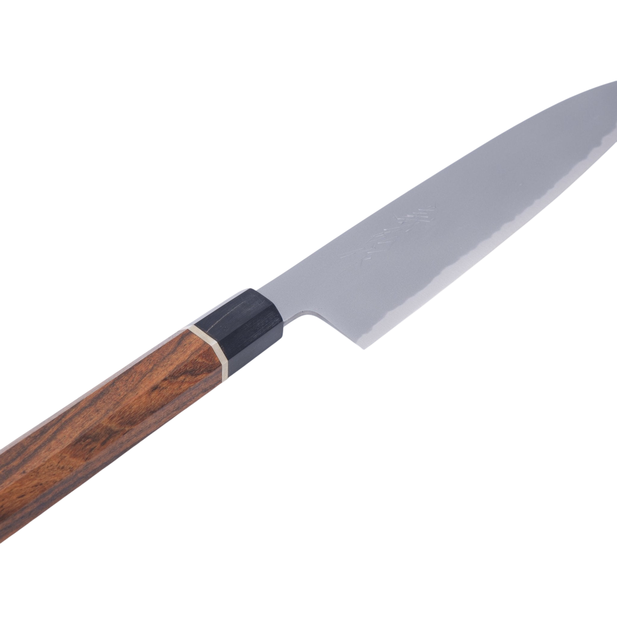 Yamawaki 240 mm Kokkekniv Shirogami - 2 - Bocote_ _ _ _S2H - 240G4. Kokkekniv by Yamawaki