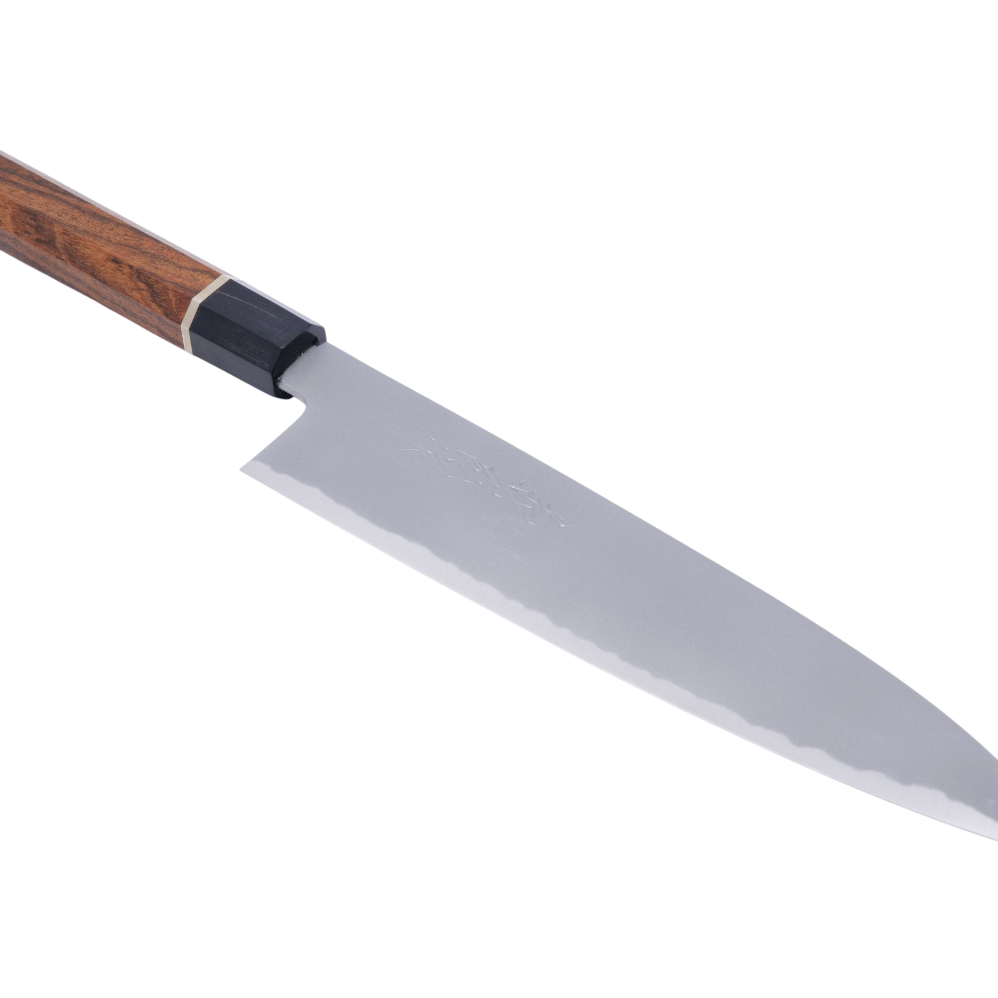 Yamawaki 240 mm Kokkekniv Shirogami - 2 - Bocote_ _ _ _S2H - 240G7. Kokkekniv by Yamawaki