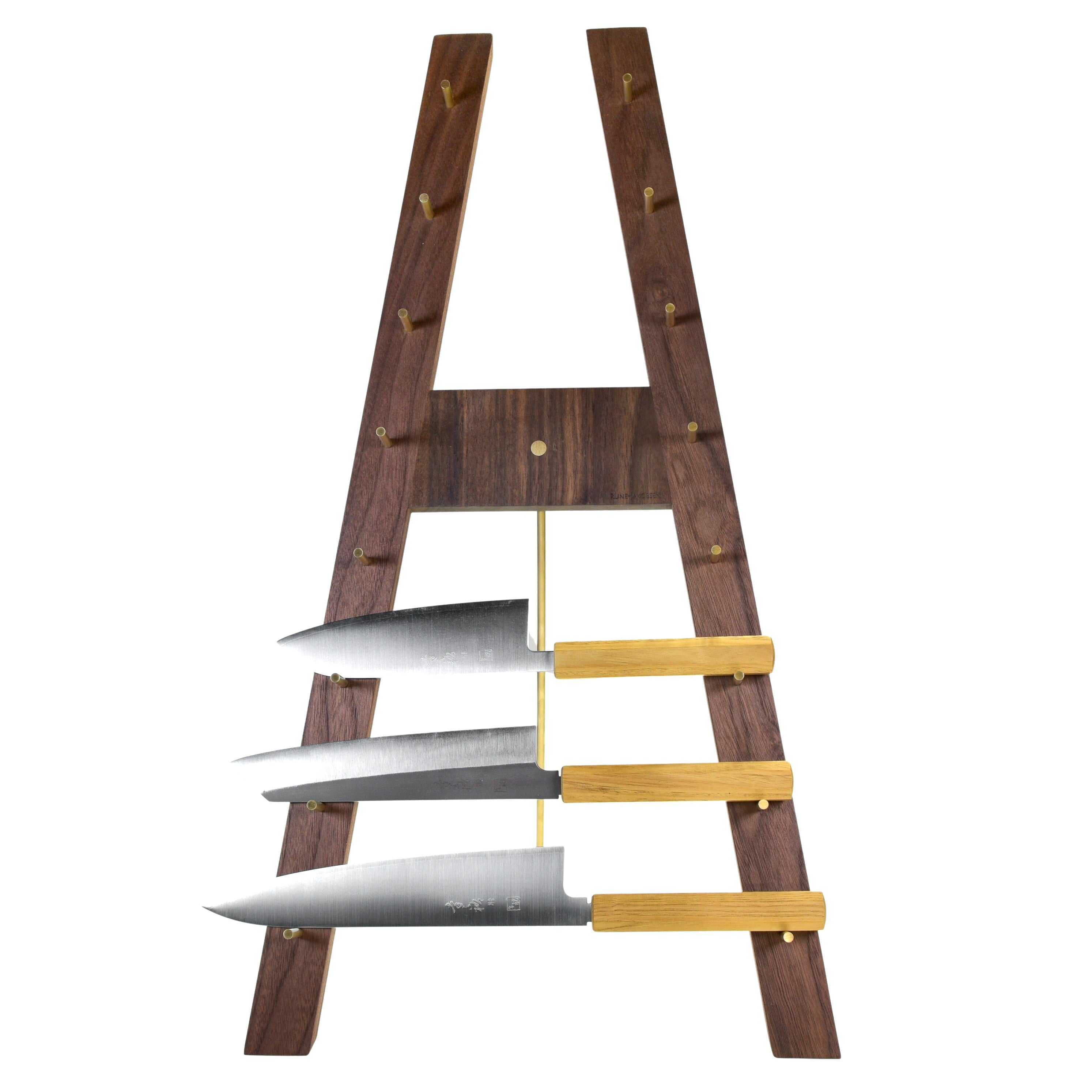 Rune - Jakobsen Woodworks 'Katana' knivholder 4 knive_5