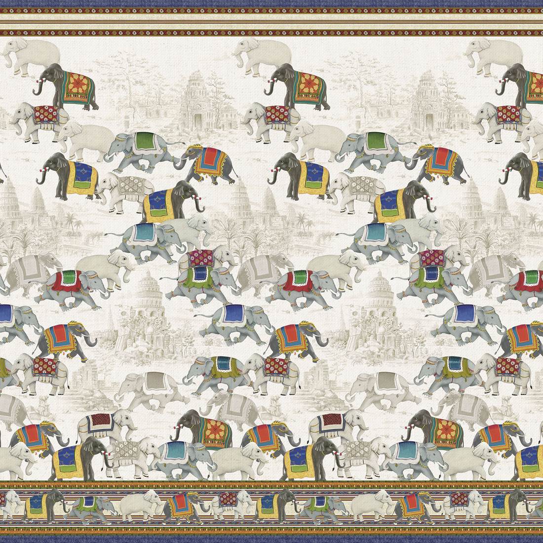 Tessitura Toscana Telerie ‘Angkor' hørsengetæppe 180x280_3