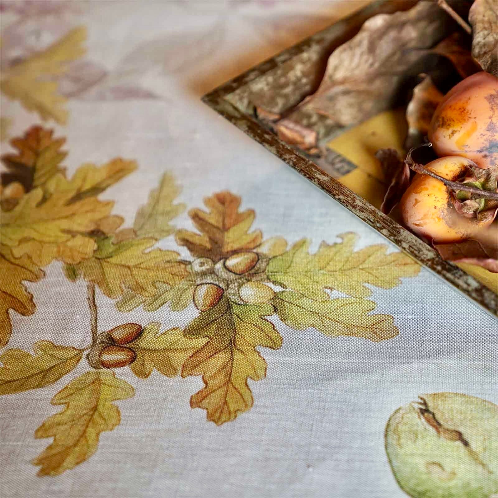 Tessitura Toscana Telerie 'Arbousier' hørdug 160x230_6