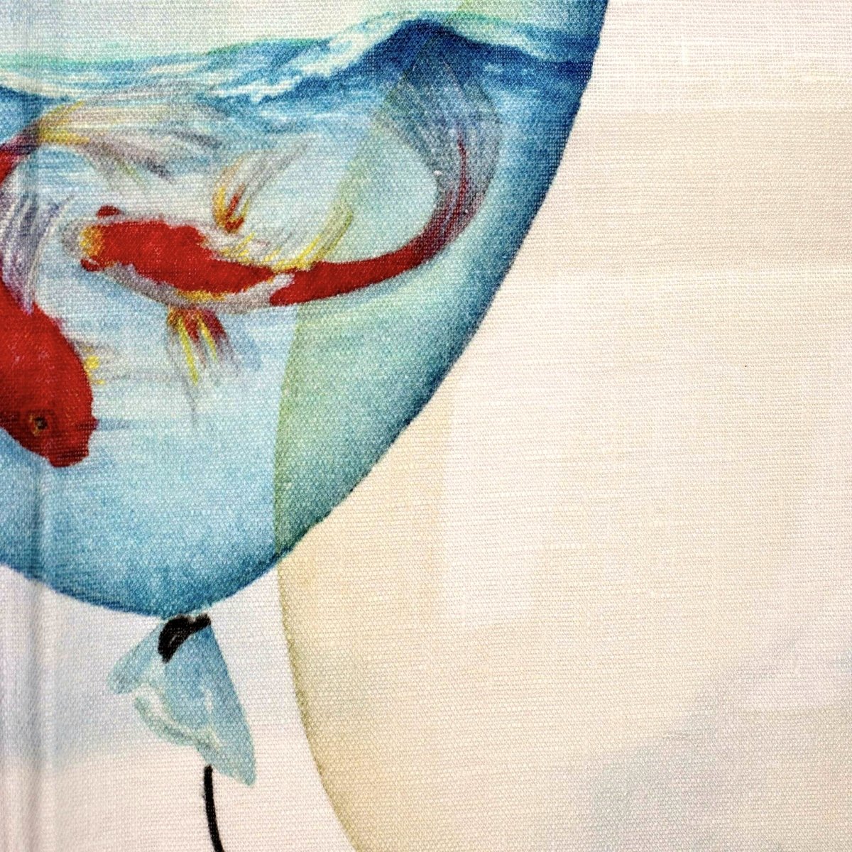Tessitura Toscana Telerie 'Balloons water' hørviskestykke _3