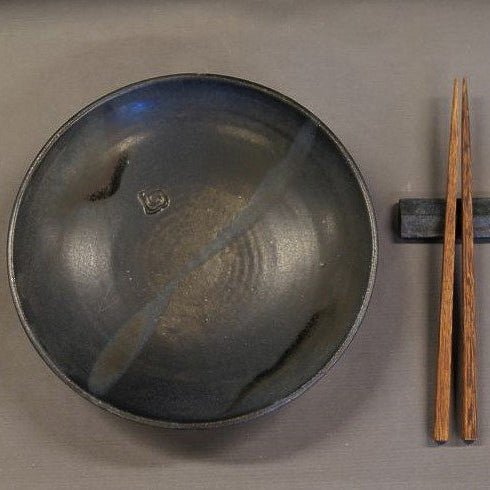 Køb 'Tallerken', stentøj, fås i flere størrelser, bølge Dyb tallerken - Diameter 28 cm_5 fra Dorte Visby hos os