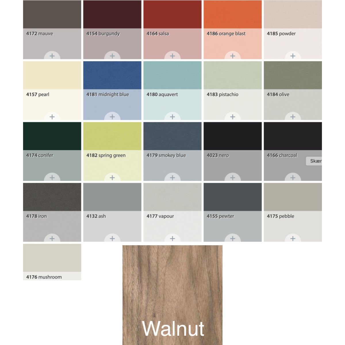 Rune - Jakobsen Design Colorsđ - smal magnetiske knivskinner med linoleumfront i lĂŠngder fra 30 - 80 cm 50 cm Knivskinner_11