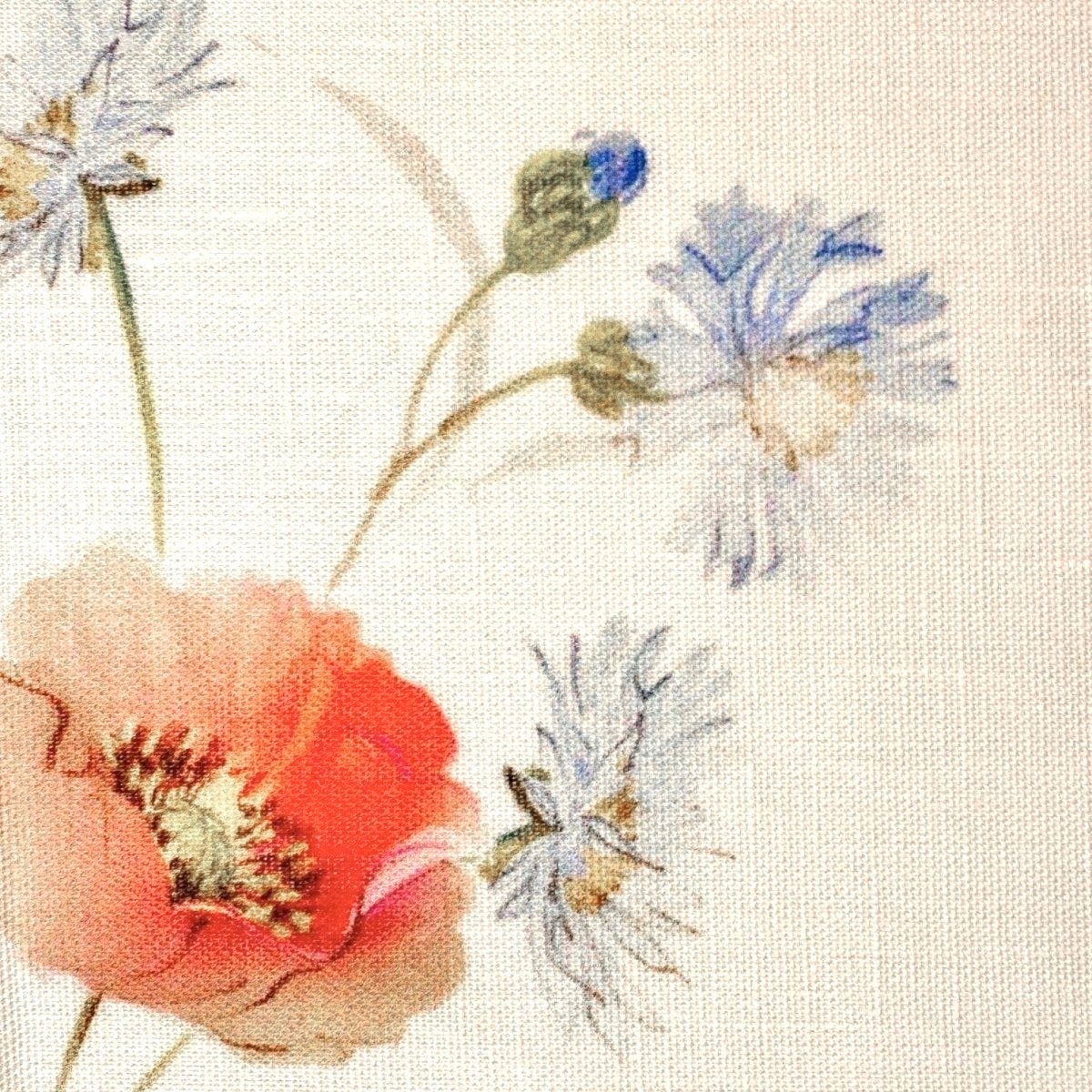 Tessitura Toscana Telerie 'Coquelicot rosa' hør viskestykke _3