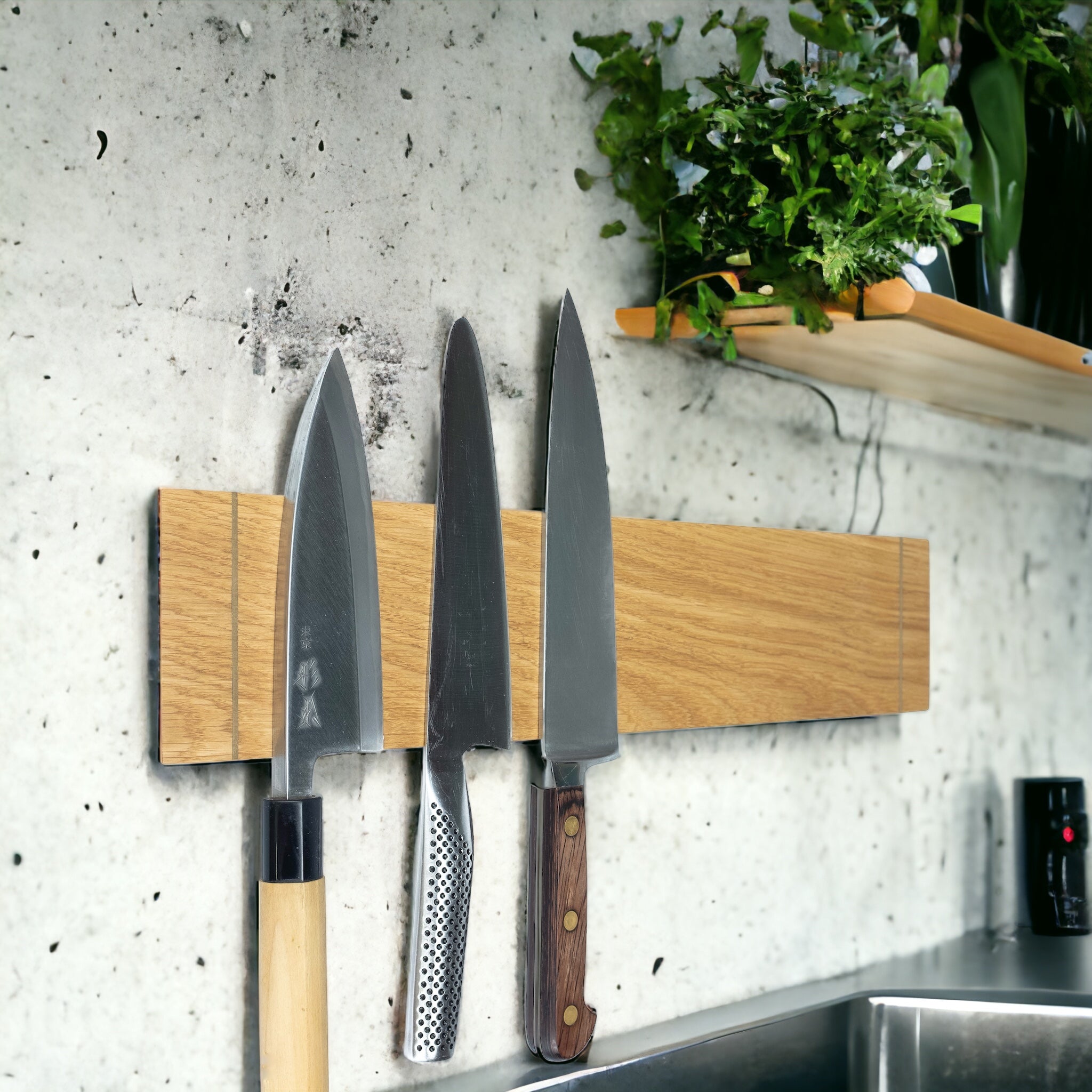 Rune - Jakobsen Woodworks 'Defined' bred knivmagnet i 3 bredder og længder fra 40 - 80 cm 40 cm_5