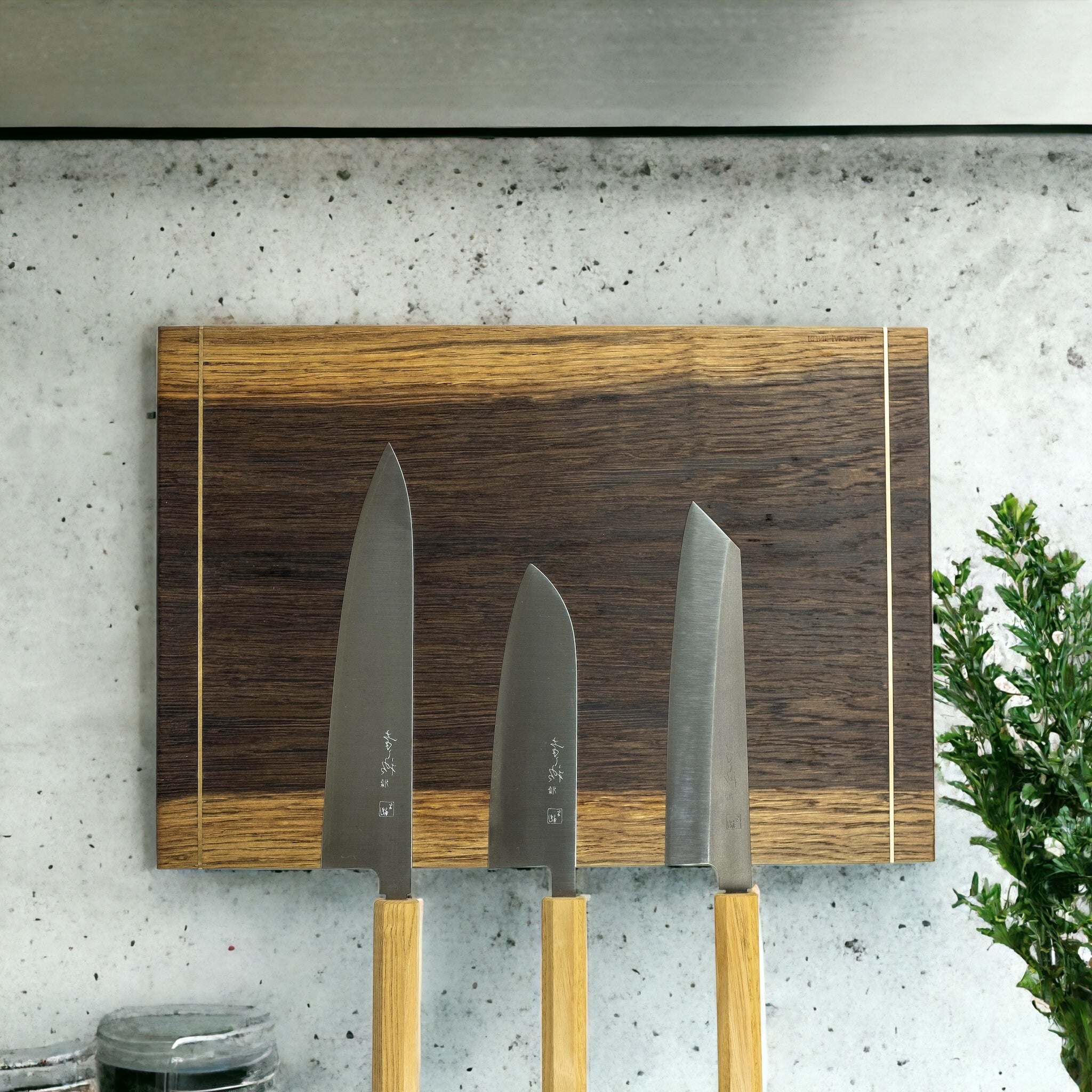 Rune - Jakobsen Woodworks 'Defined' bred knivmagnet i 3 bredder og længder fra 40 - 80 cm 40 cm_13