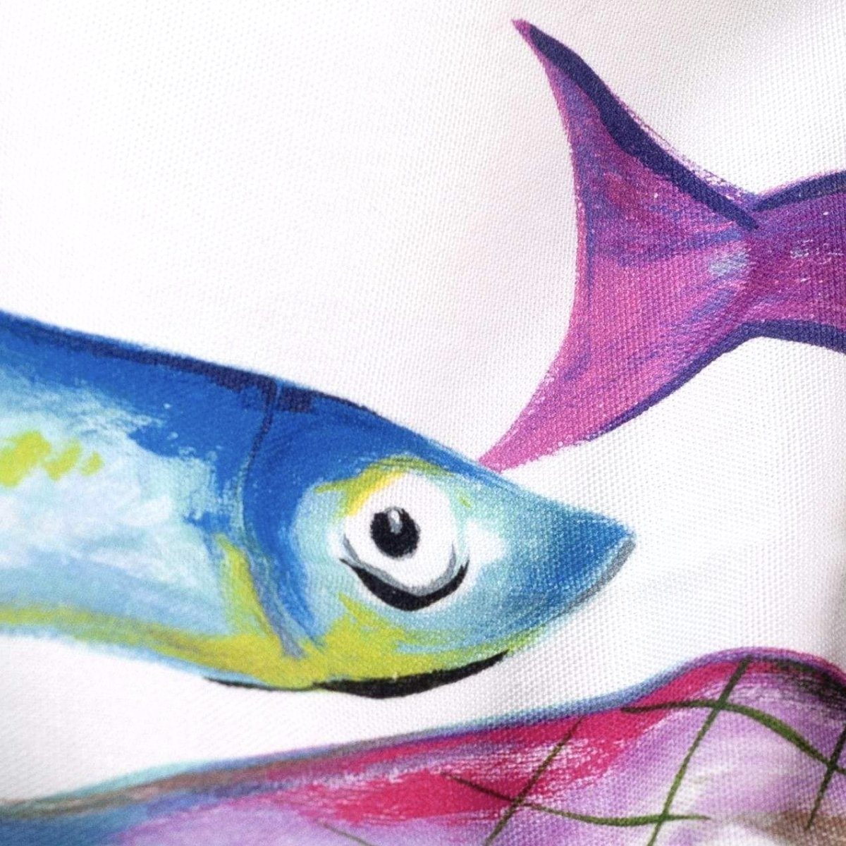 Tessitura Toscana Telerie 'Poisson Bleu' bomuldsdug 170x170_8