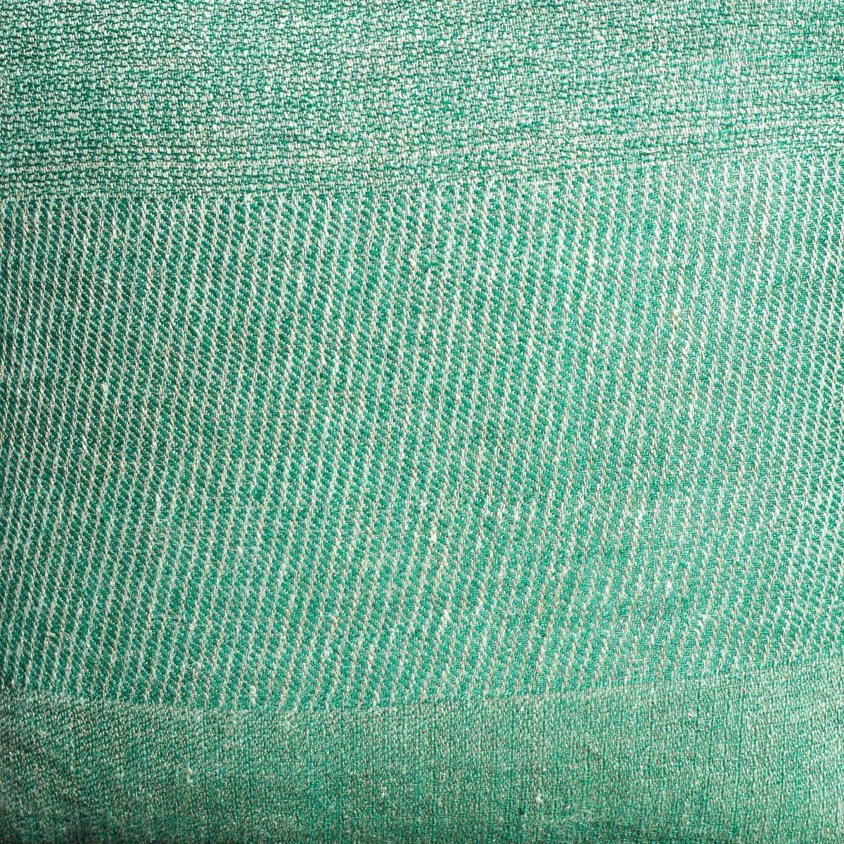 MTP Ensfarvet hørpude 50 x 50cm Sort_8