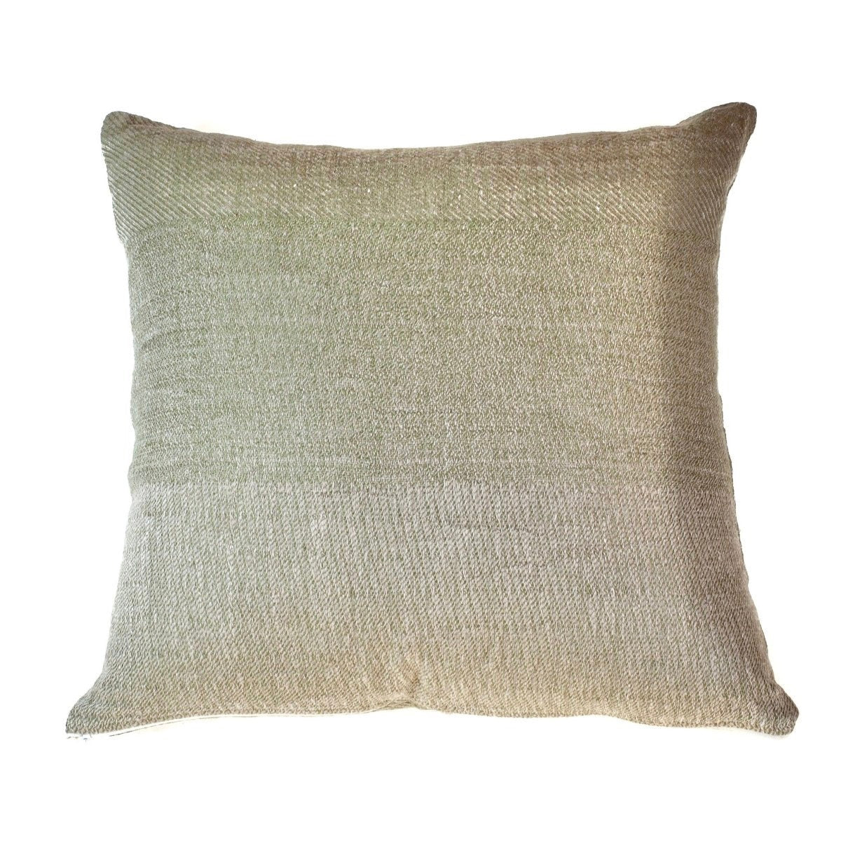 MTP Ensfarvet hørpude 50 x 50cm Olivengrøn_6