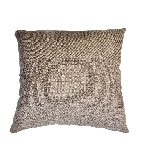 MTP Ensfarvet hørpude 50 x 50cm Sort_7