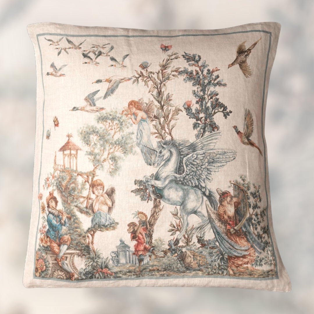 Tessitura Toscana Telerie 'Faboulex' hørpude 55x55cm Uden inderpude_1