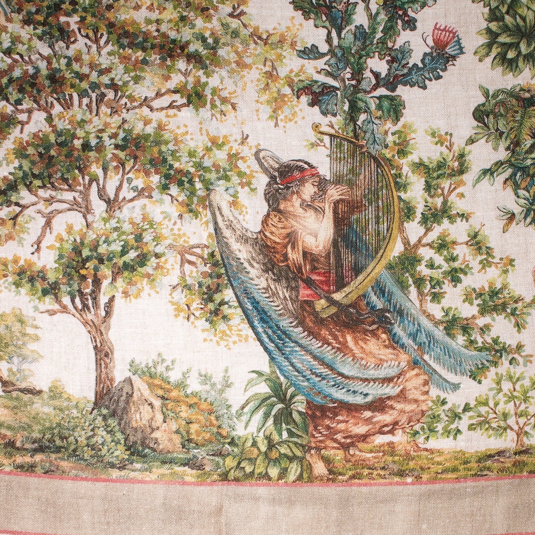 Tessitura Toscana Telerie 'Faboulex' hørsengetæppe 270x280_9