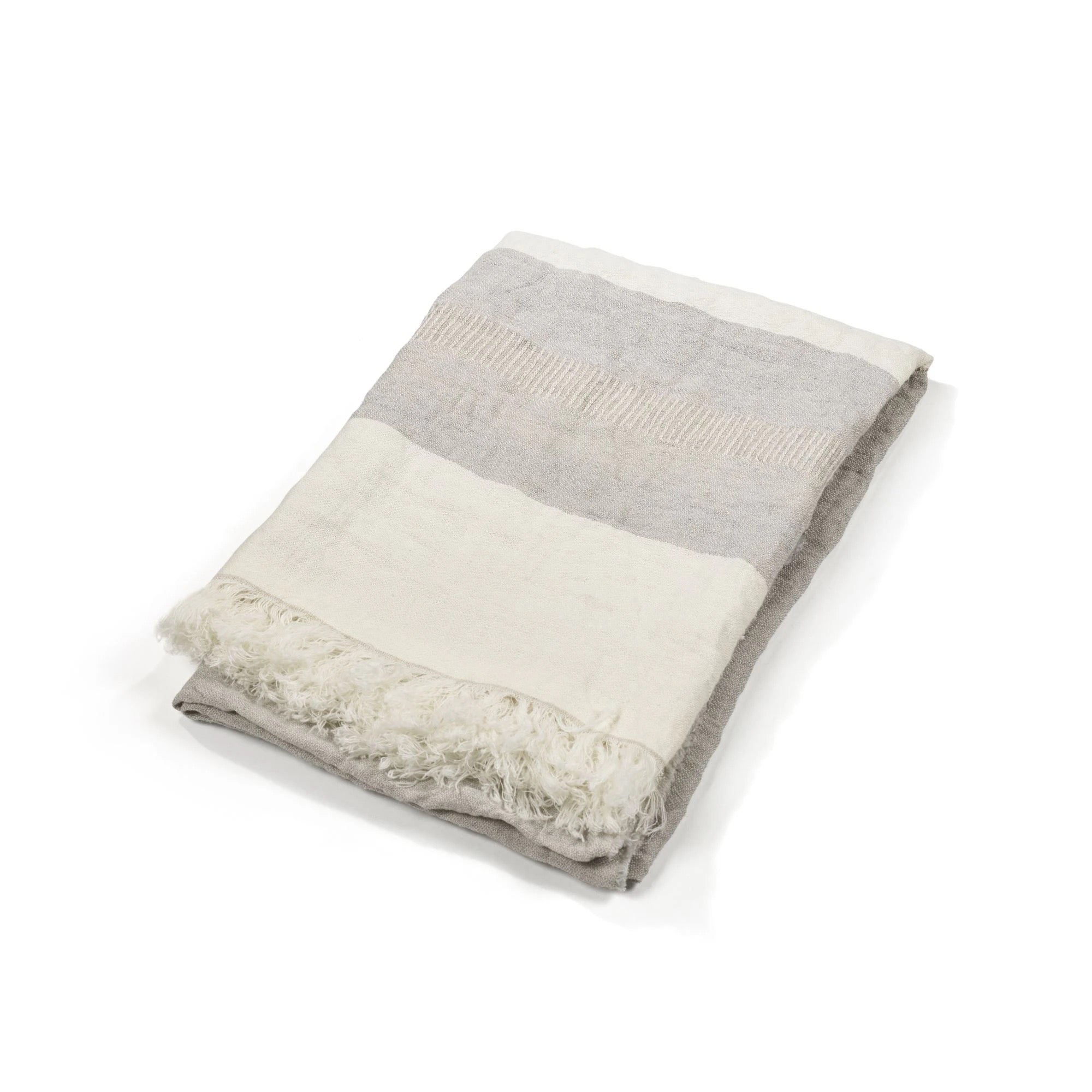 Libeco 'Gent Stripe' hørhåndklæde 110X180cm _2
